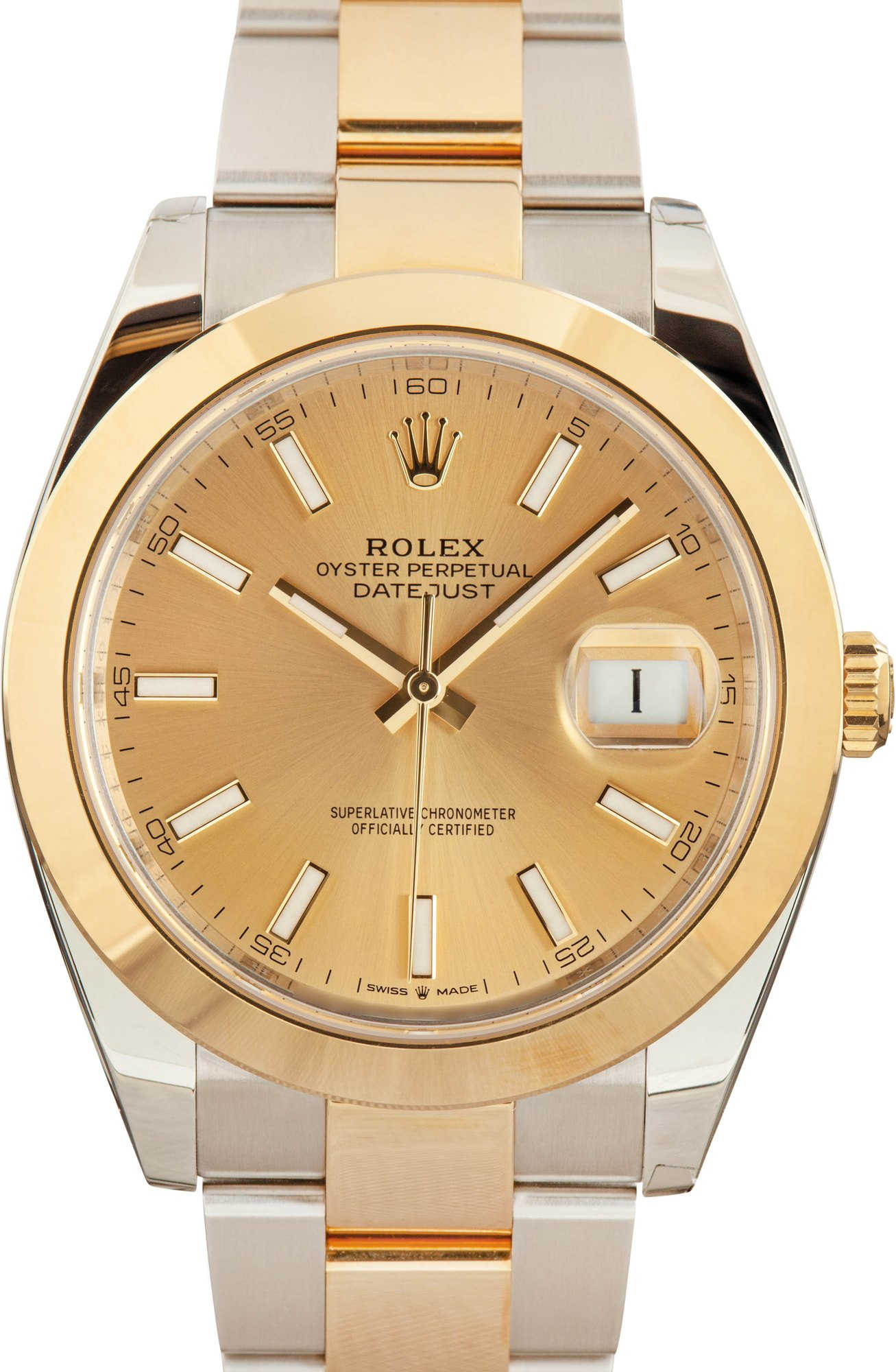 Rolex Datejust 41 Ref 126303 Two Tone Oyster