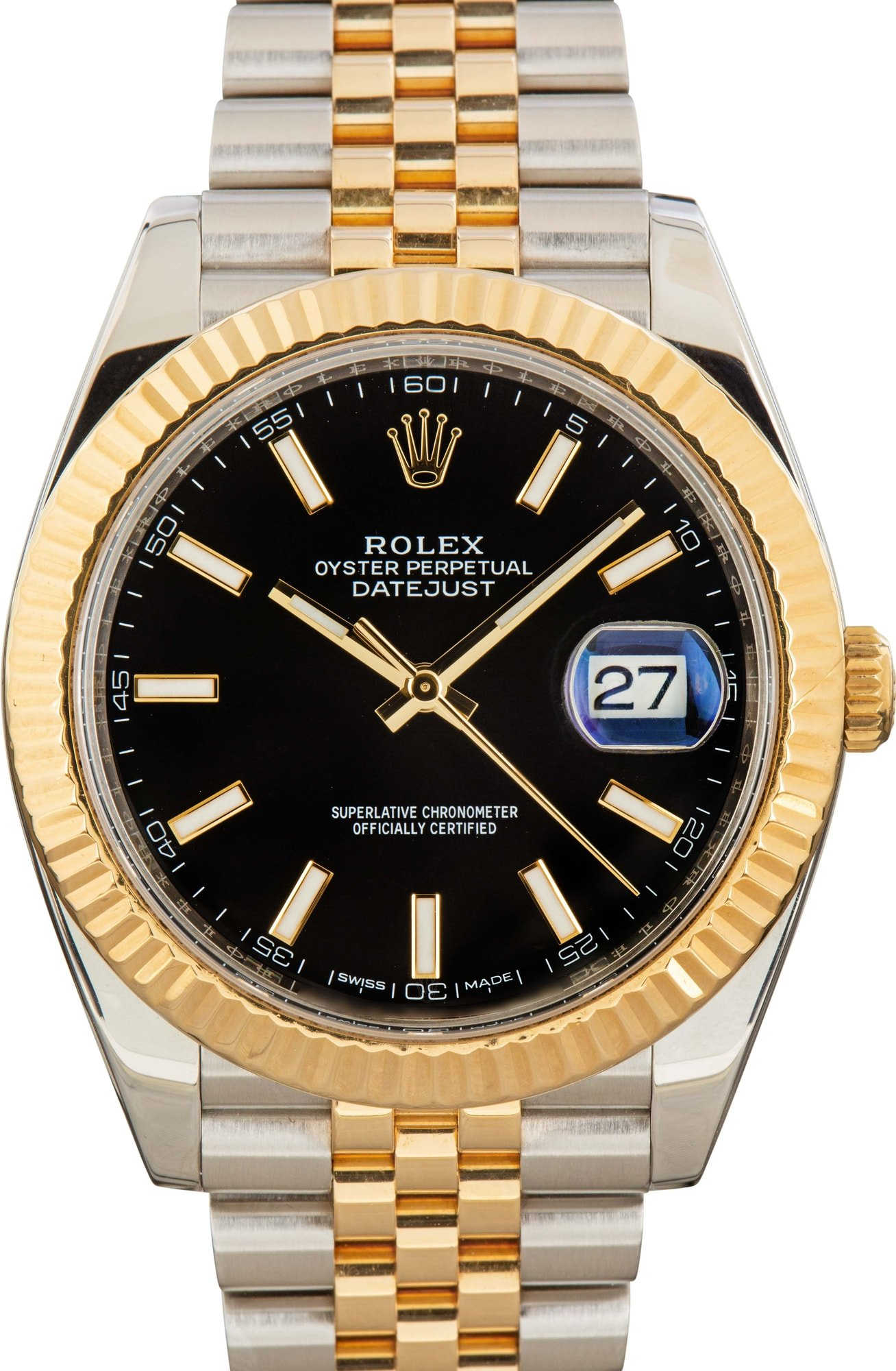 Buy Used Rolex Datejust 41 126333 Bob s Watches Sku 172020