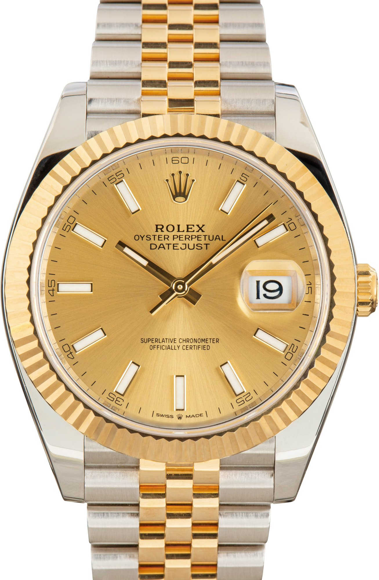 Rolex Datejust 41 Ref 126333 Champagne