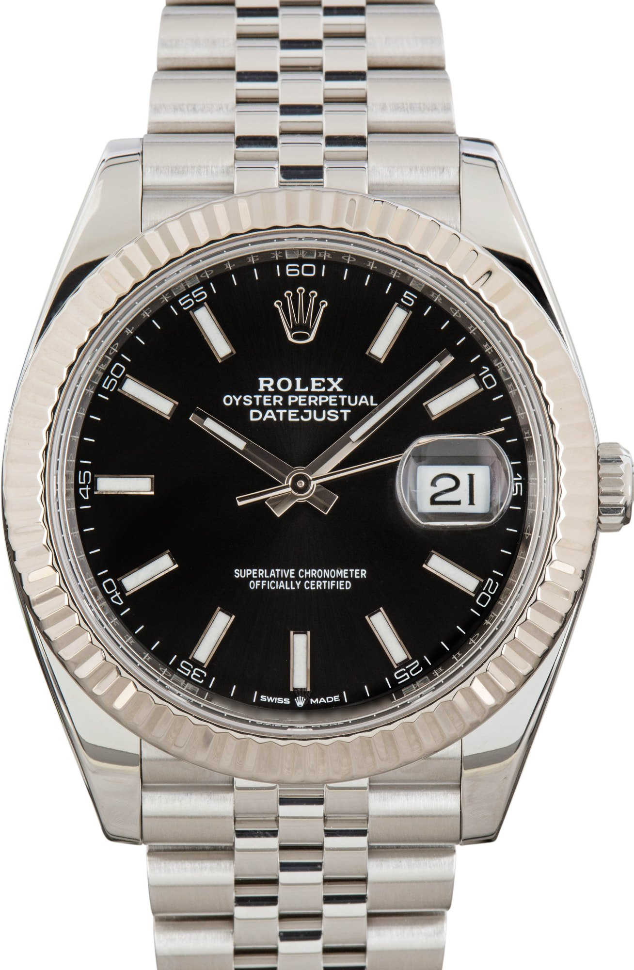 Rolex Datejust 41 Ref 126334 Black Dial