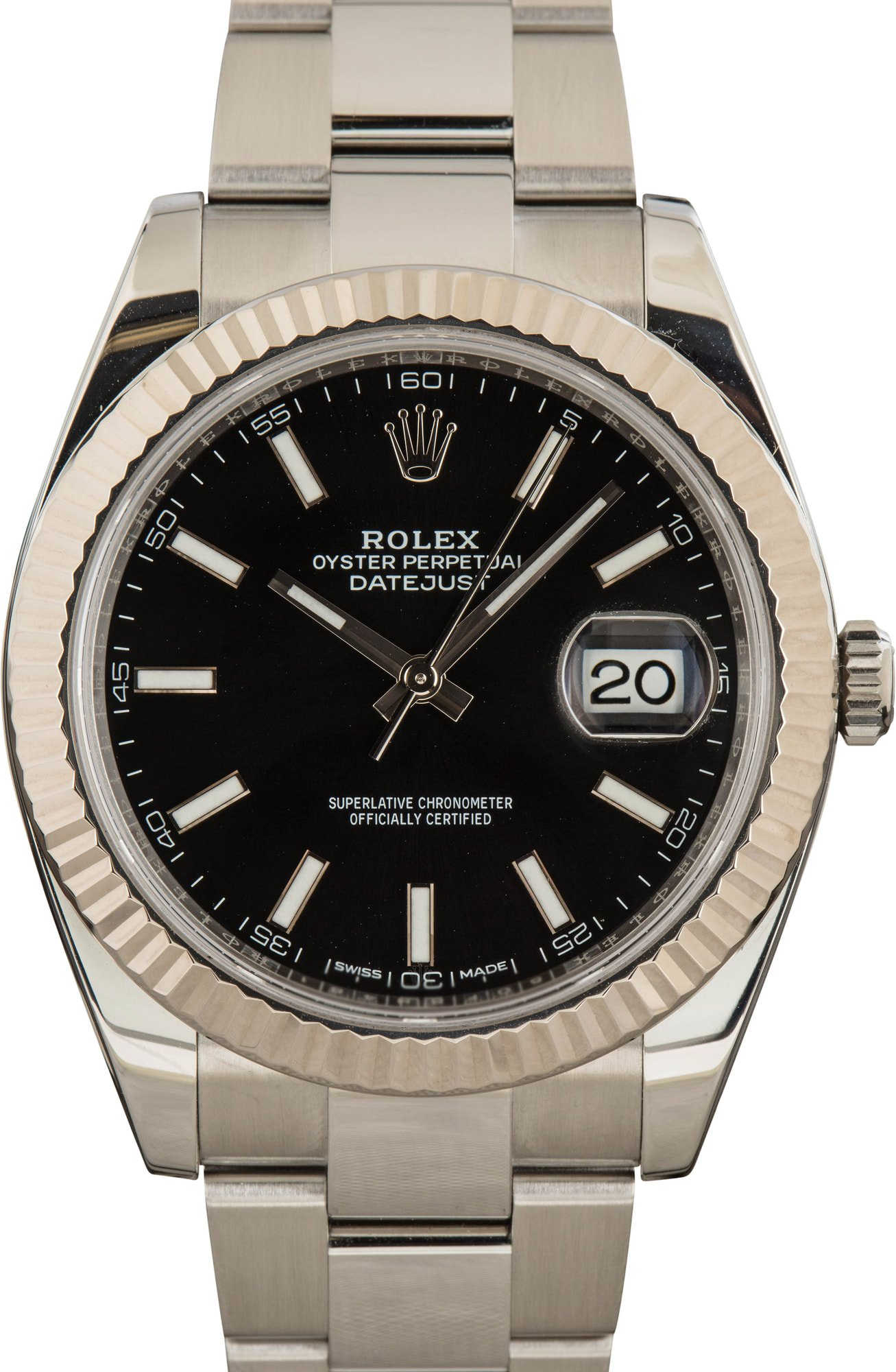Rolex Datejust 41 Ref 126334 Black Dial Oyster Band