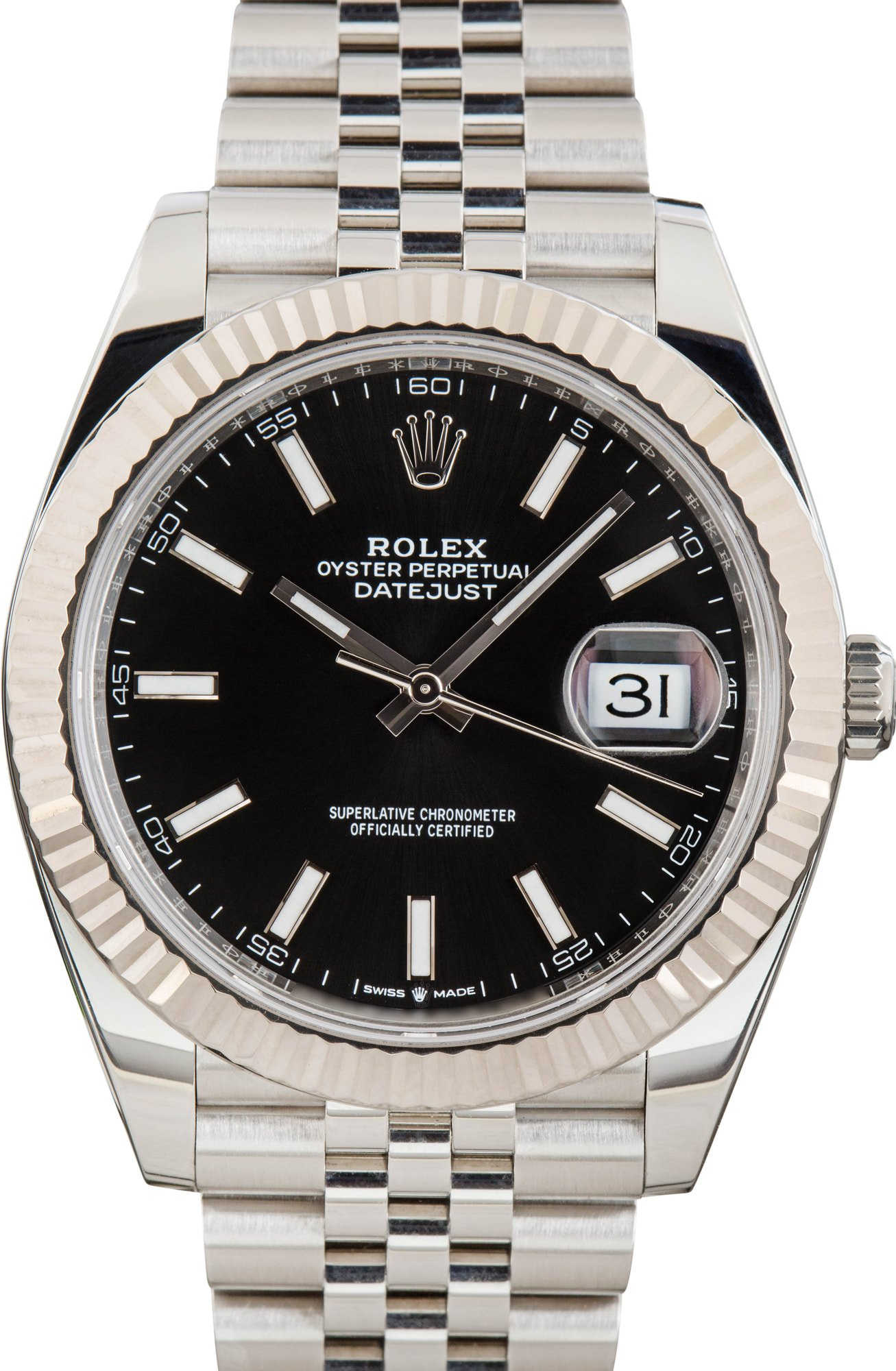 Used Rolex Datejust 41 Ref 126334 Black Dial