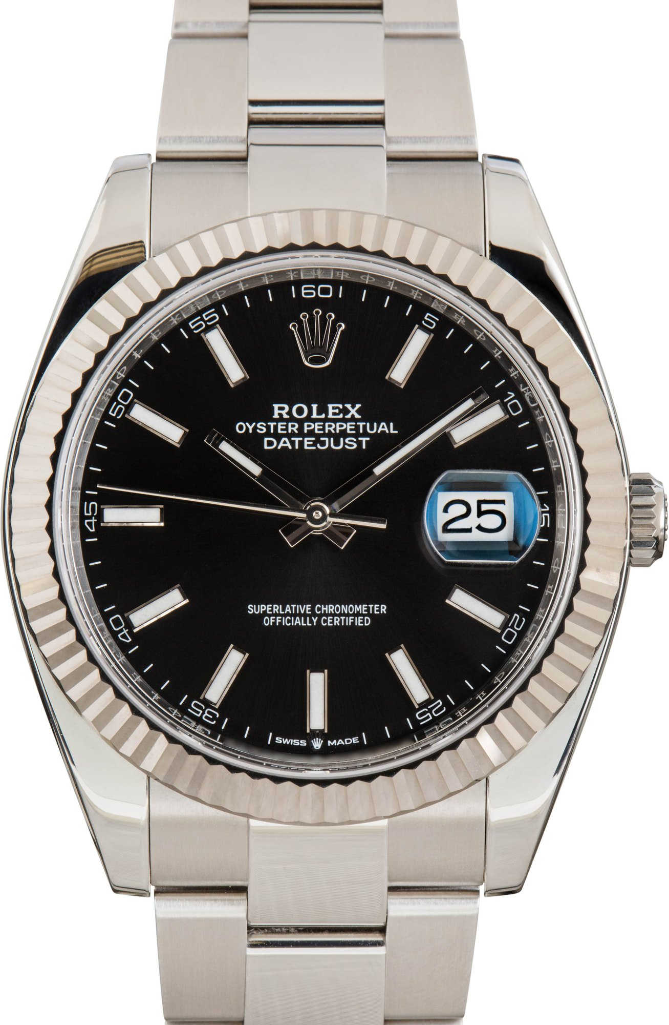 Buy Used Rolex Datejust 41 126334 | Bob's Watches - Sku: 174342