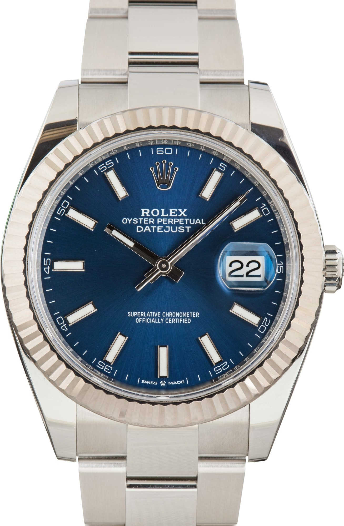 Rolex Datejust 41 Ref 126334 Steel Oyster