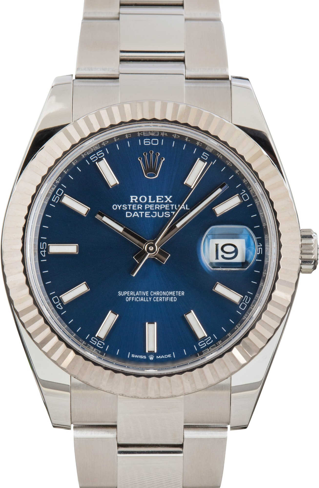 Rolex Datejust 41 126334 Blue Chromalight Dial