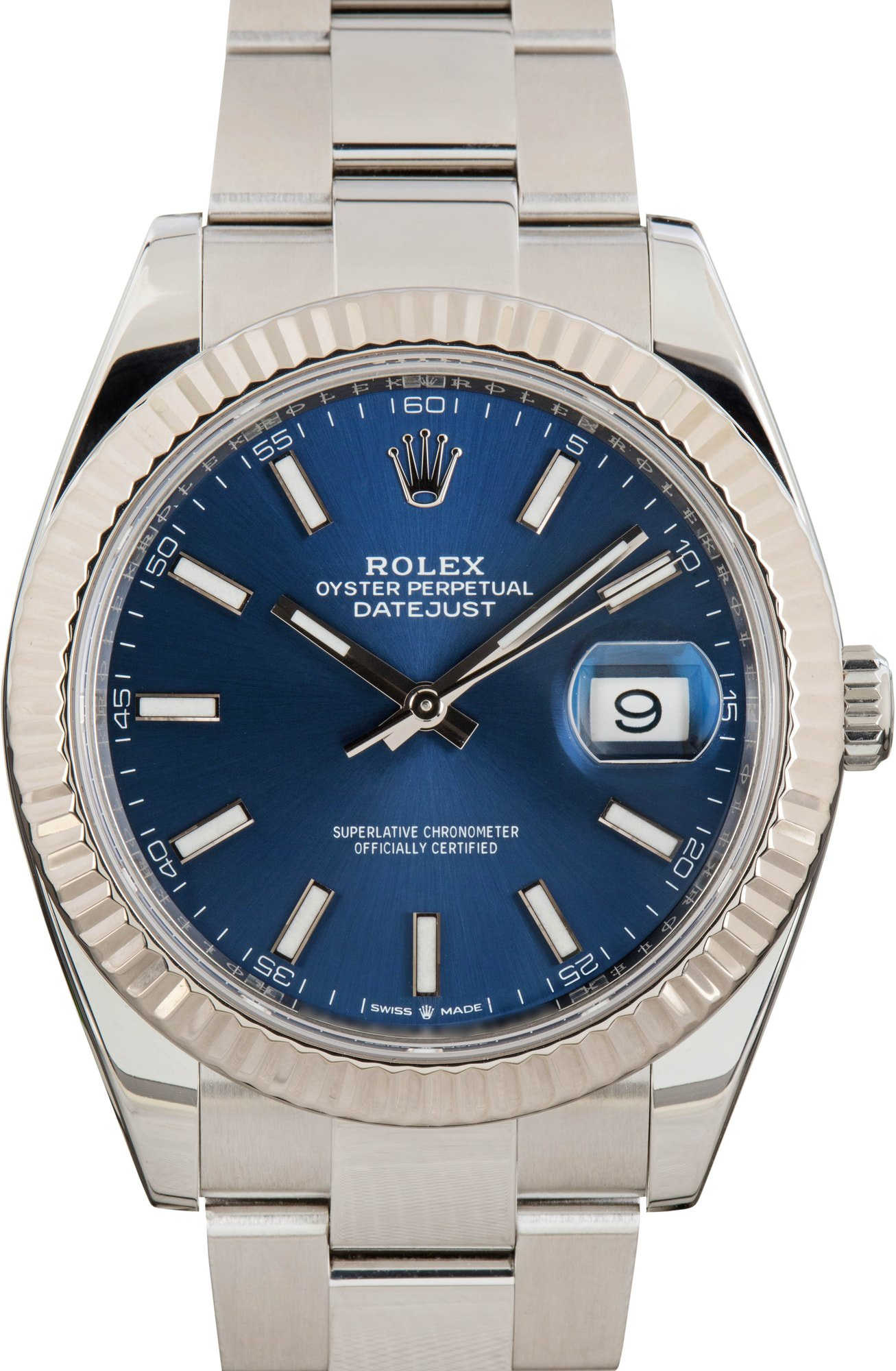 Rolex Datejust 41 Stainless Steel 126334 Blue Dial