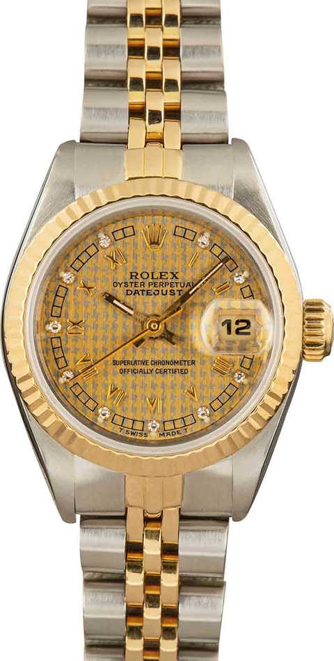 Reference 69173 Datejust | A stainless steel and yellow gold