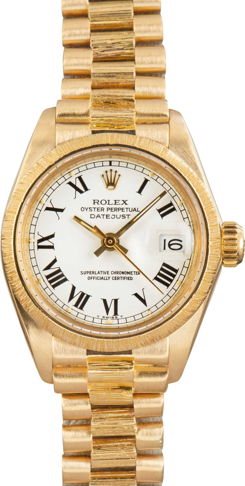 Ladies Rolex Datejust 6927 Barked Finish