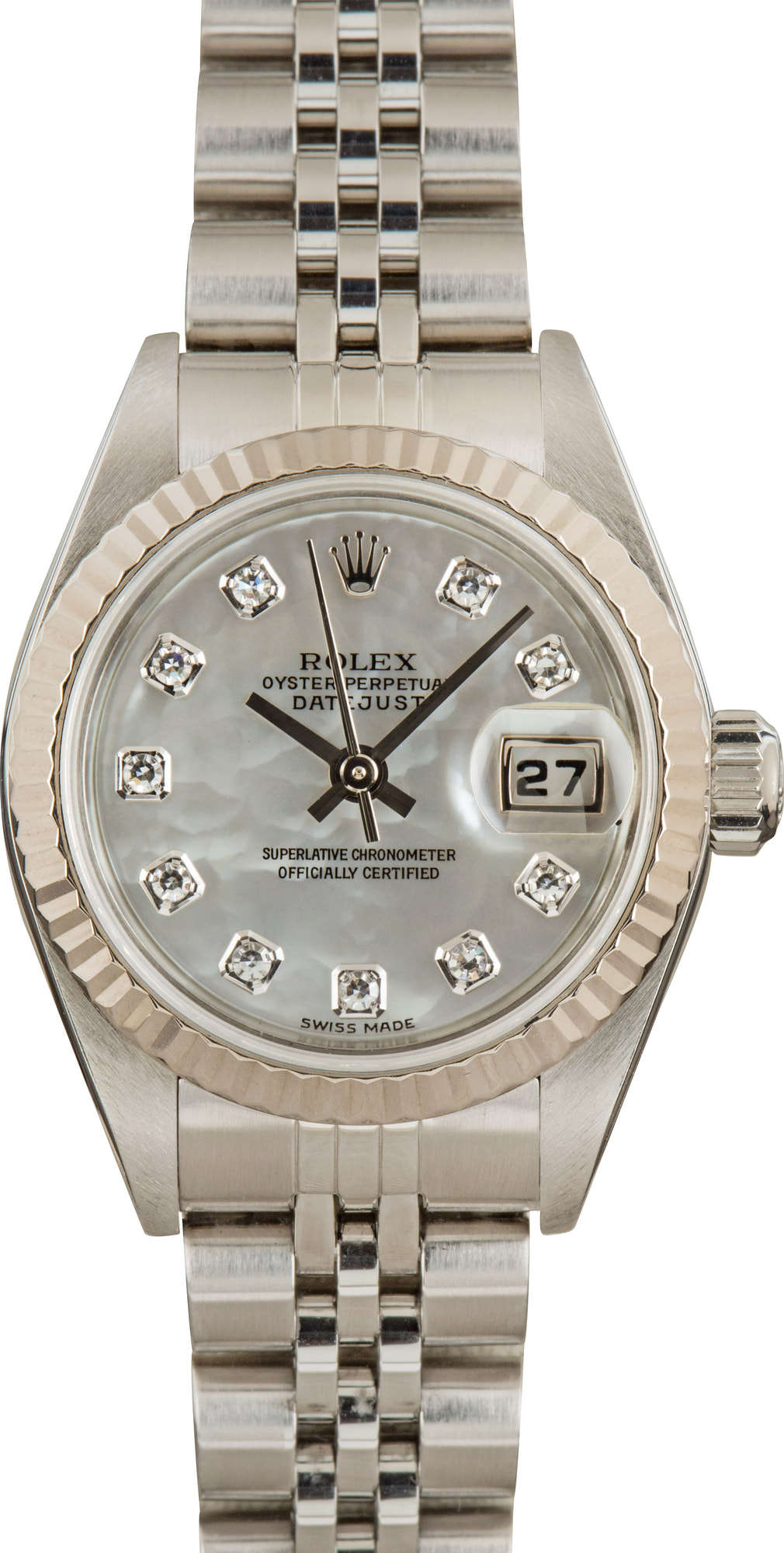 Buy Used Rolex Datejust 79174 Bob s Watches Sku 164925