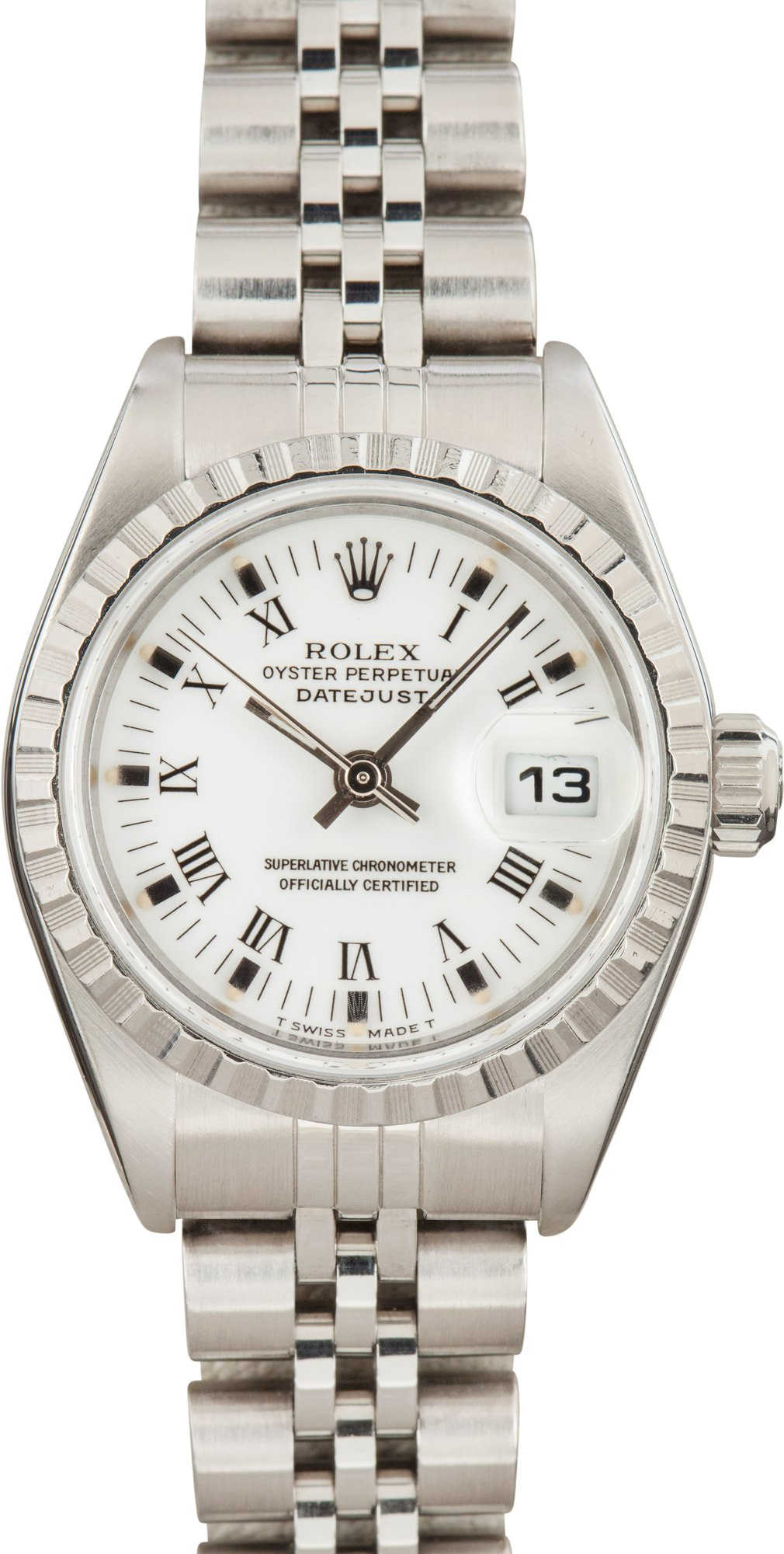 Ladies Rolex Datejust 79240 White Dial