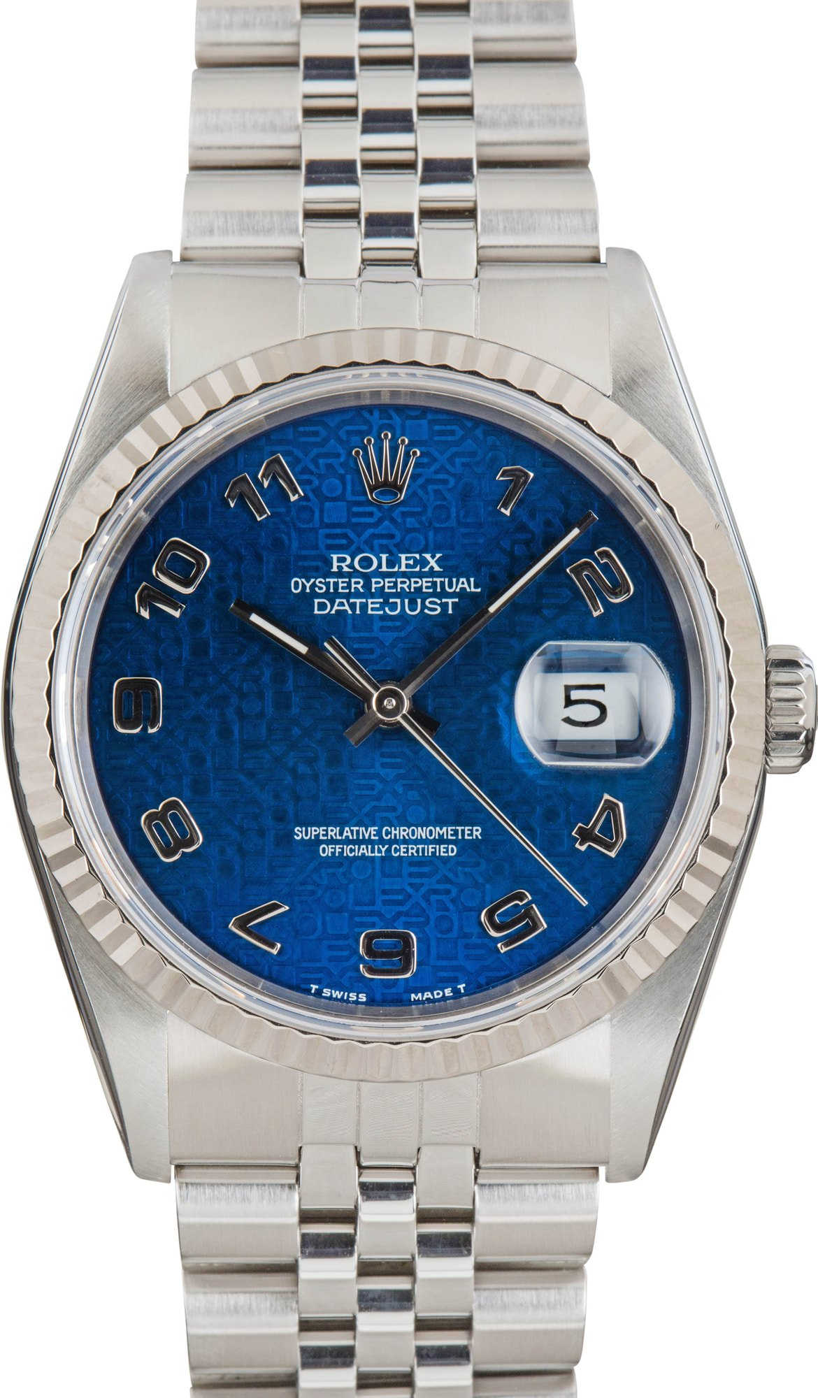 Rolex Datejust ref 16234 Blue Dial