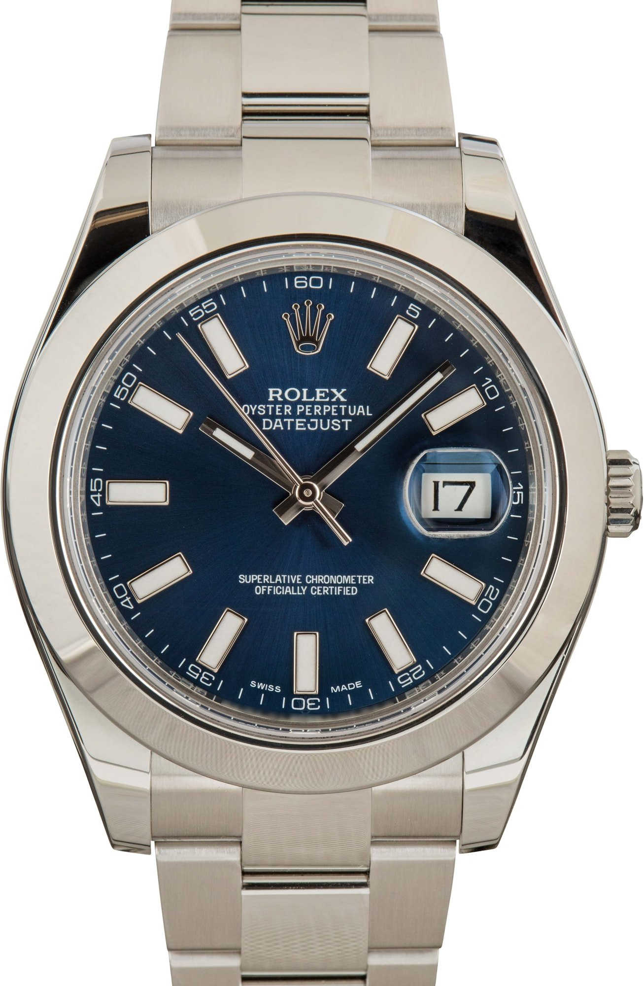 Buy Used Rolex Datejust II 116300 | Bob's Watches - Sku: 164181