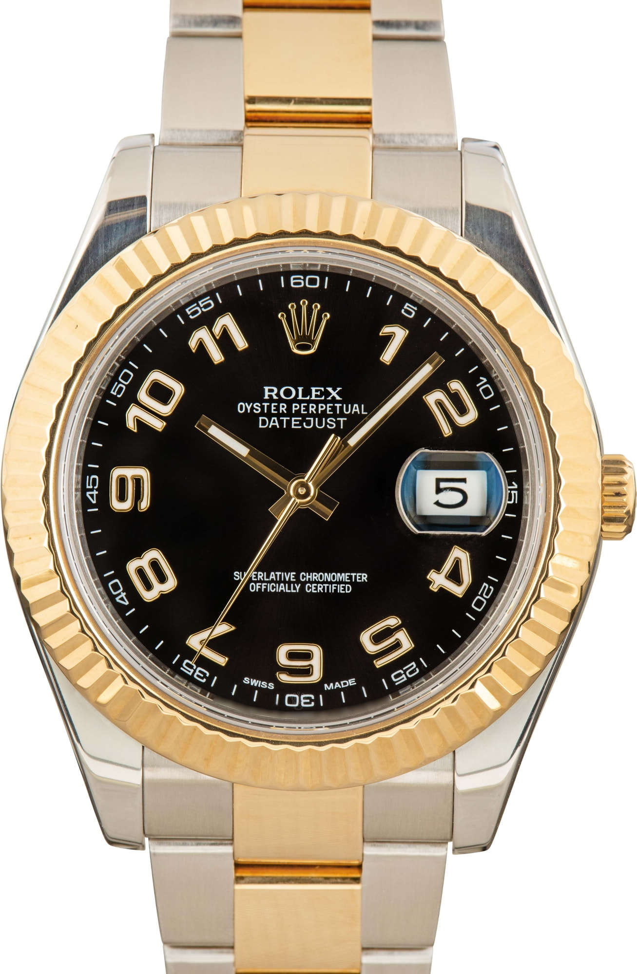 Buy Used Rolex Datejust II 116333 Bob s Watches Sku 167346