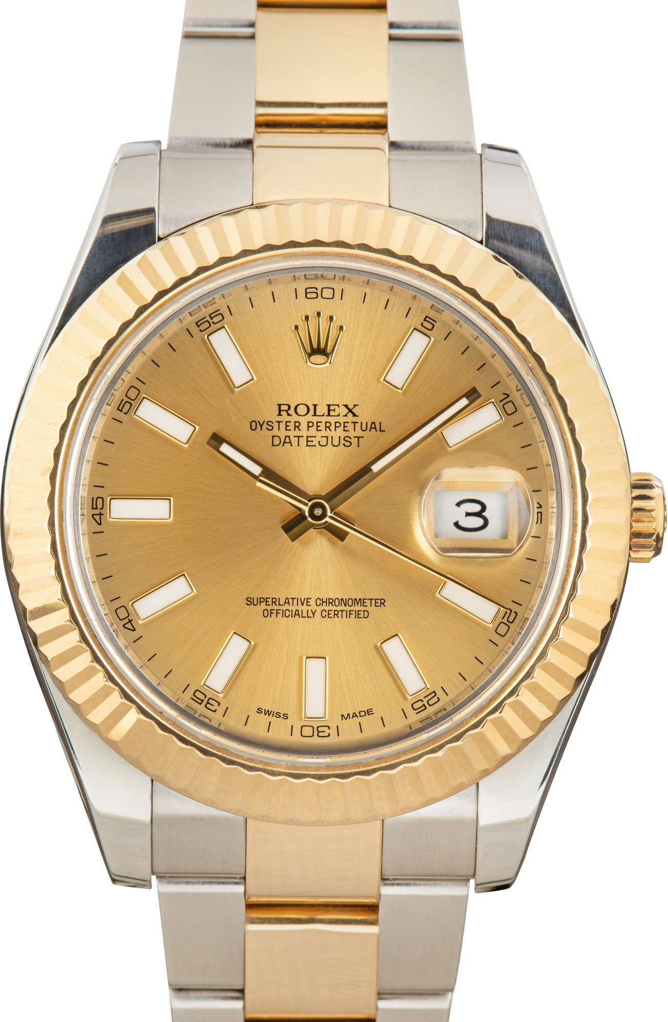 Buy Used Rolex Datejust II 116333 Bob s Watches Sku 165716