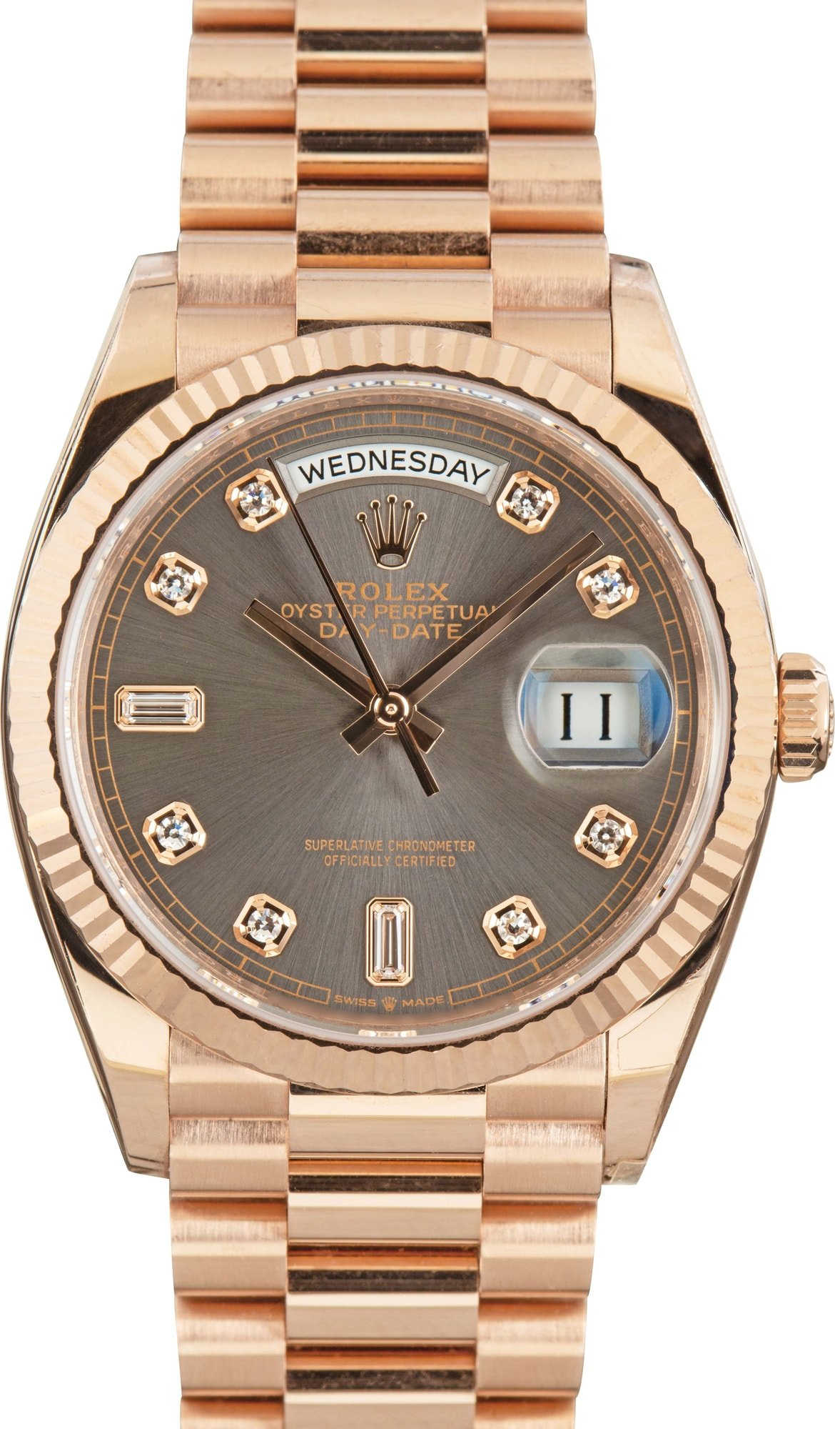 Rolex Day-Date President 128235 Everose Gold