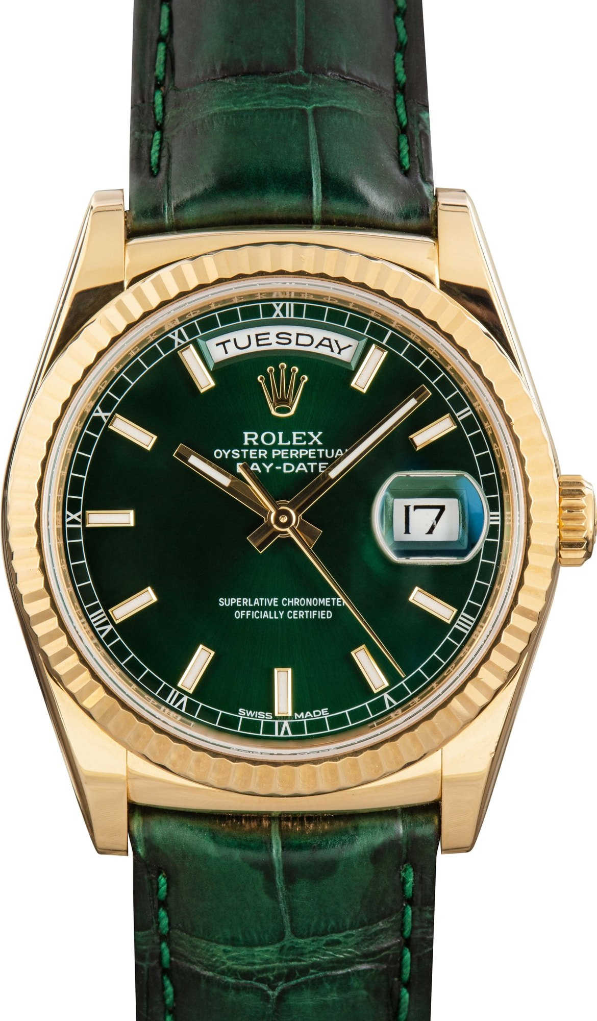 お歳暮･冬ギフト2025｜ギフト・贈り物はセブン Watches Bob's | 118138 36 Day-Date Rolex Used Buy - 175368 Sku: トライアルセット・サンプル