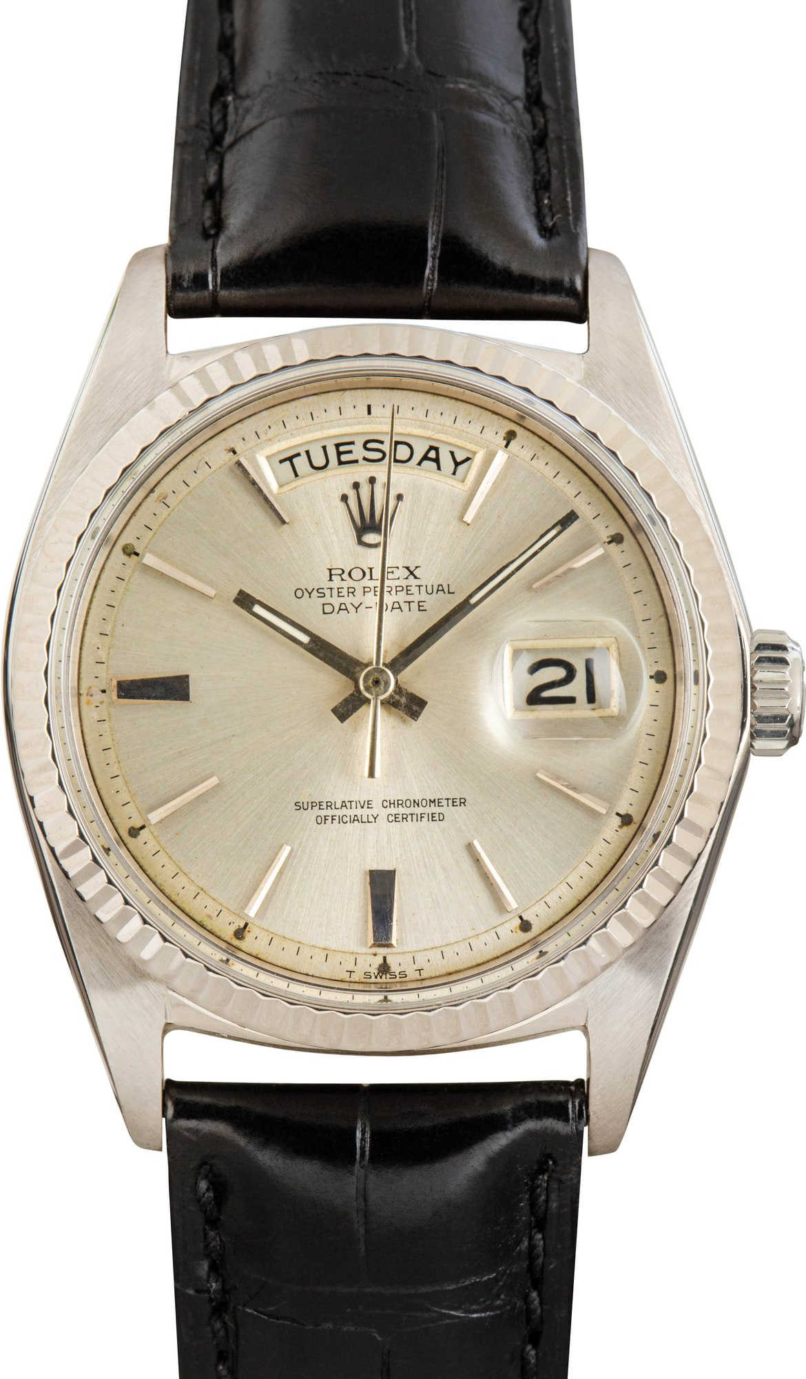 Rolex Day-Date 36 ref 1803 18k White Gold