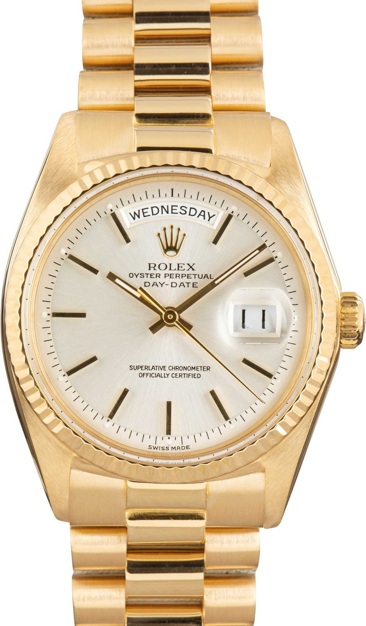 Rolex Day-Date 36 Ref 1803 Silver Dial