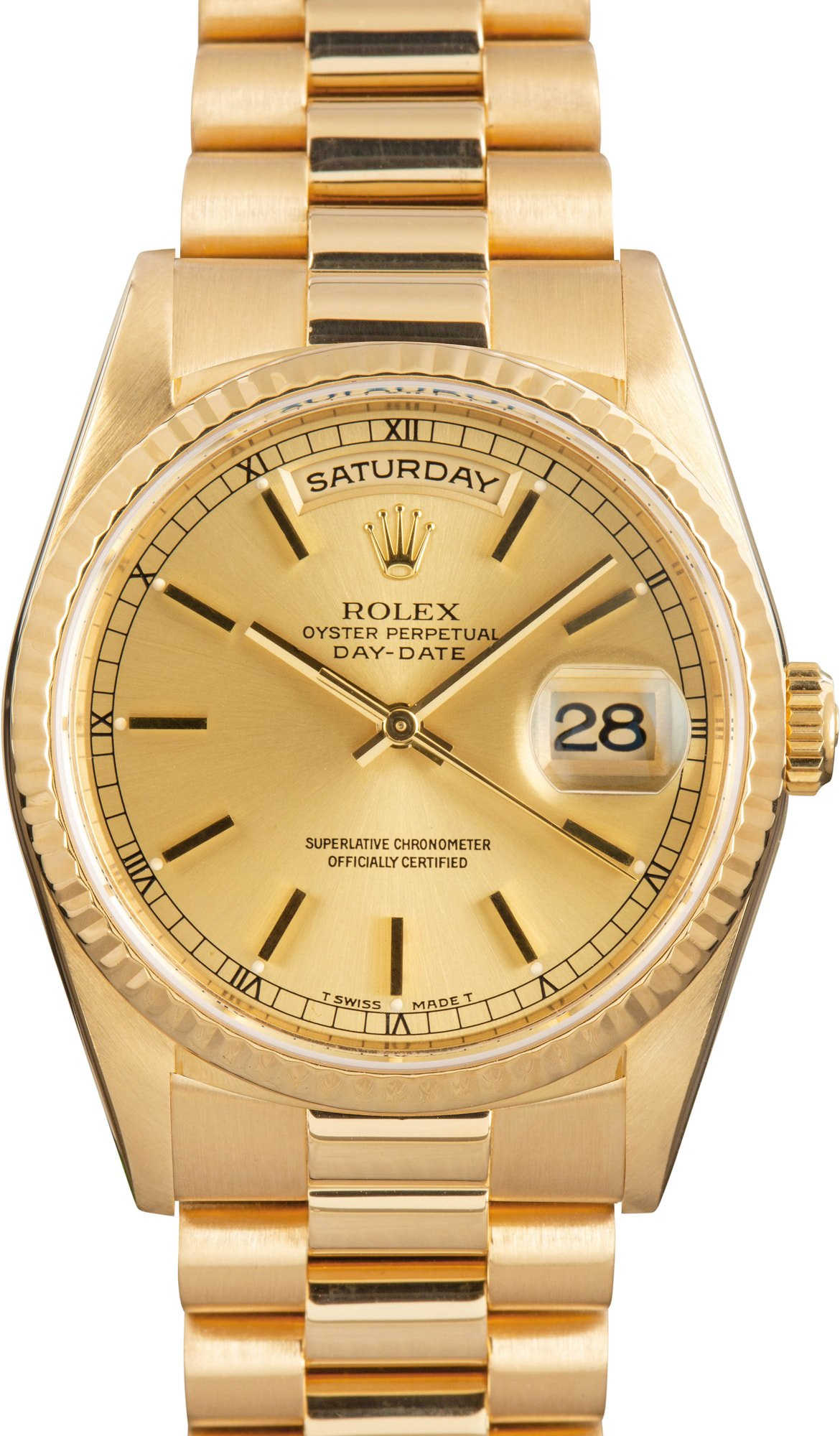 182191 Rolex Day-Date Ref 18238 Champagne Dial