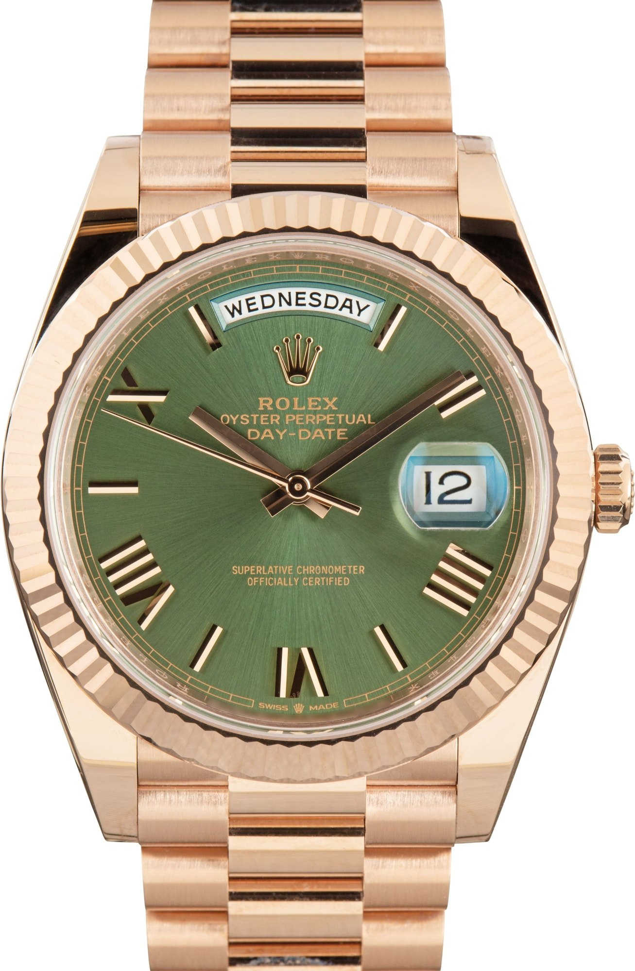 Rolex Day-Date 40 Ref 228235 Everose Gold