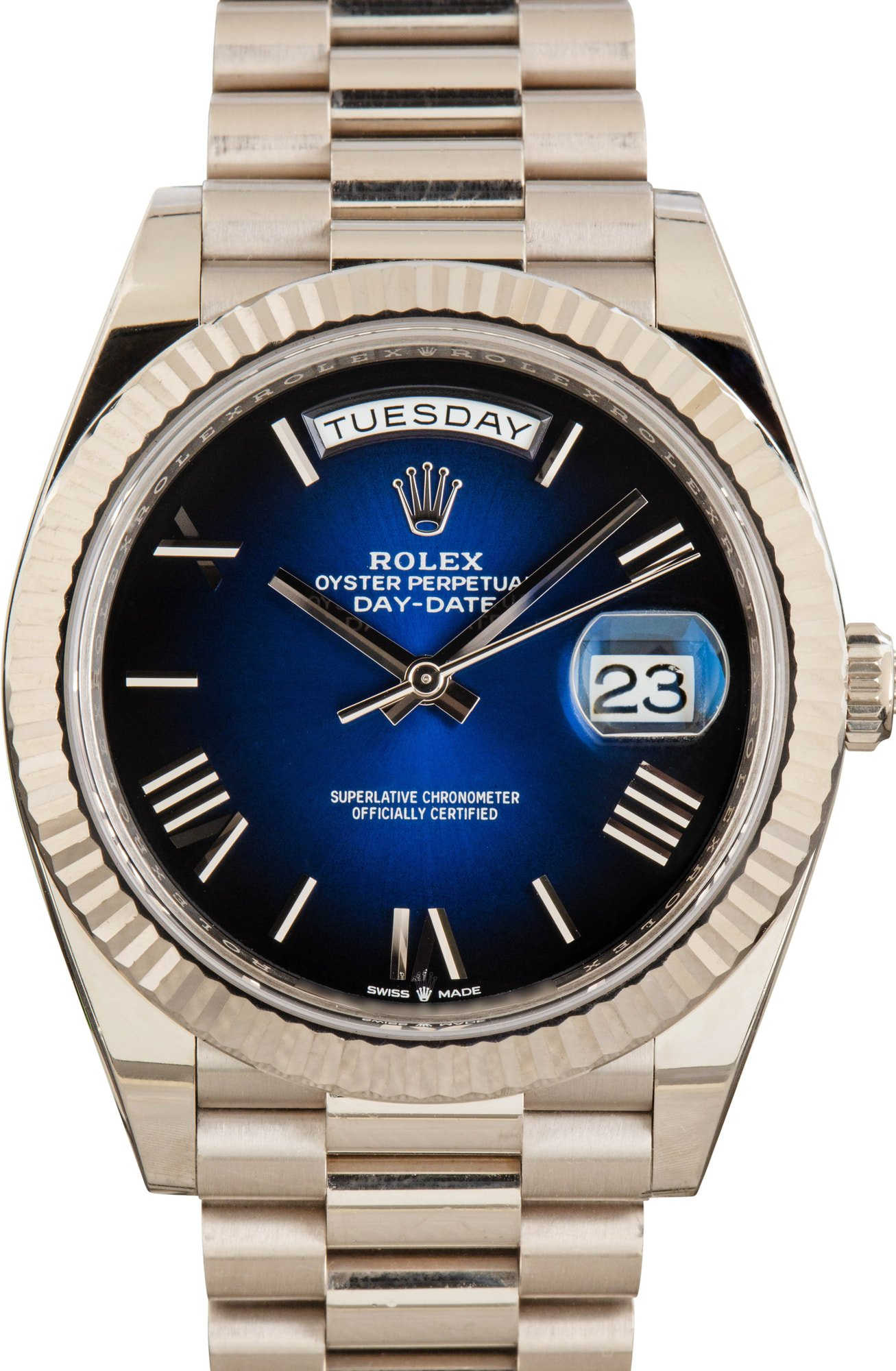 Rolex Day-Date 40 President 228239 Blue Dial
