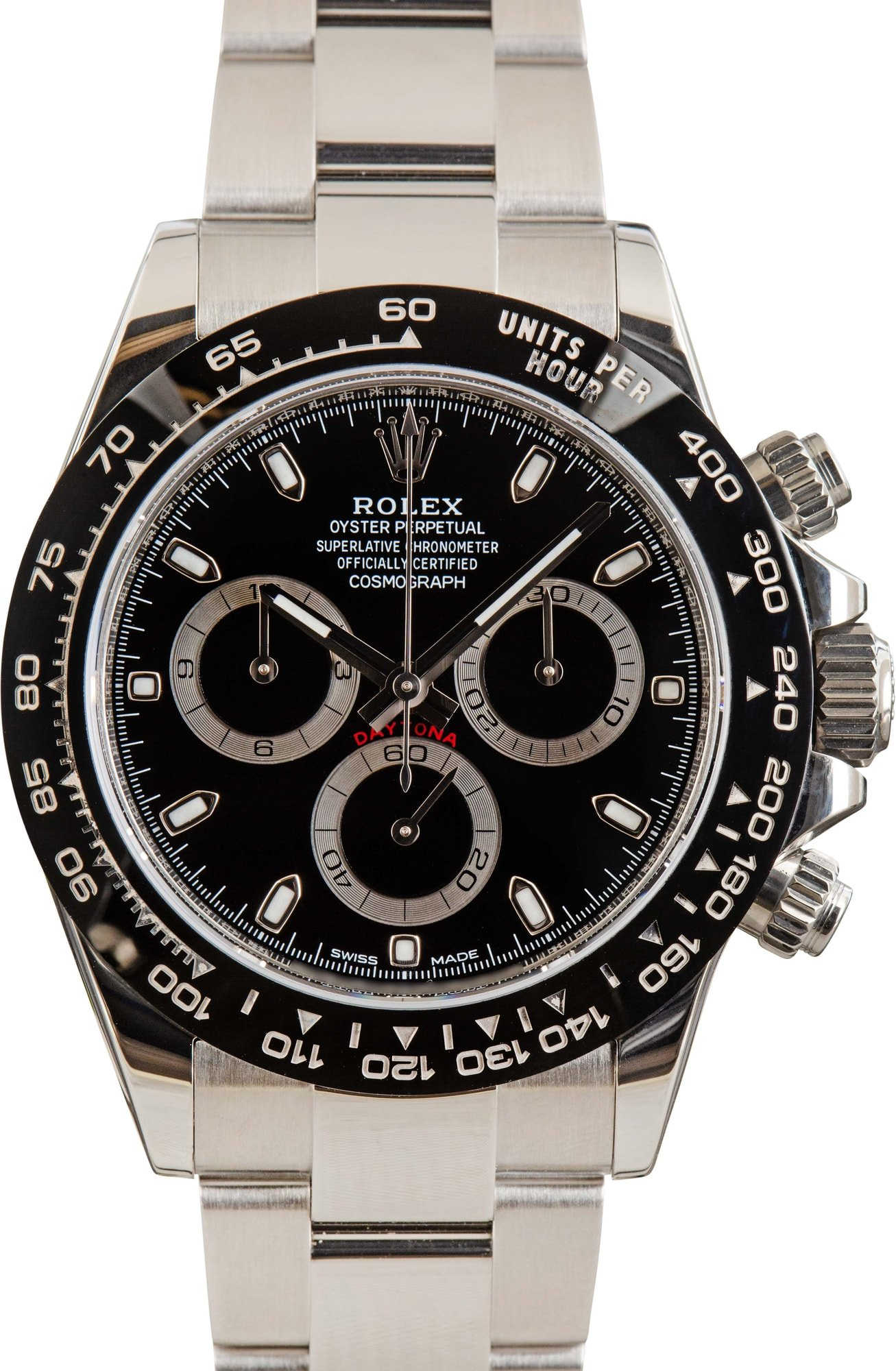 トップス ANDMARY Dada ribbon tops black Rolex Daytona 116515ln | Black Diamond Dial Oyster