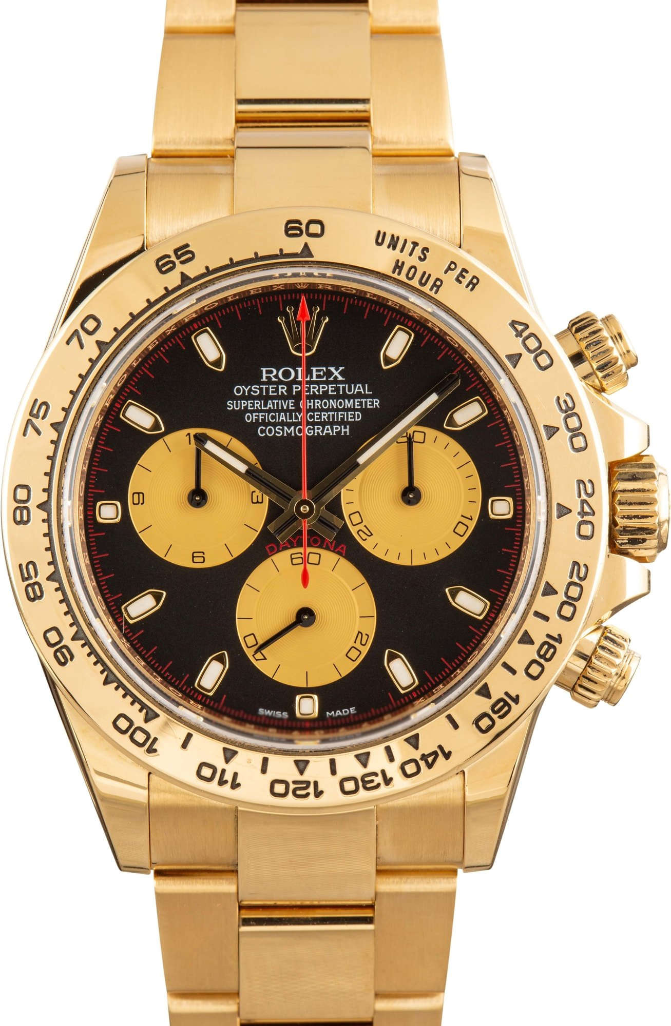 Buy Used Rolex Daytona 116508 Bob s Watches Sku 169431