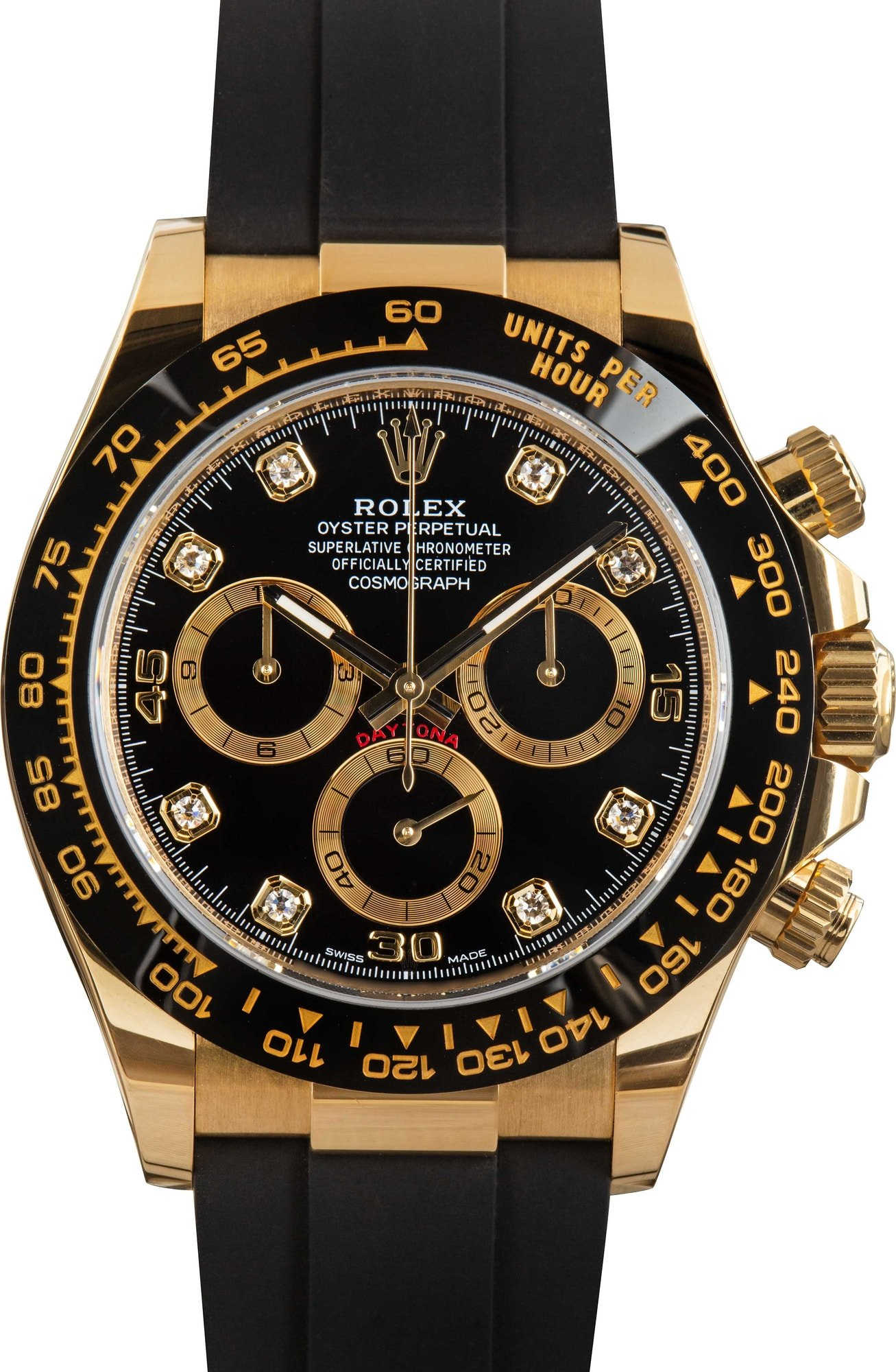 Rolex Daytona Ref 116518 Black Diamond Dial