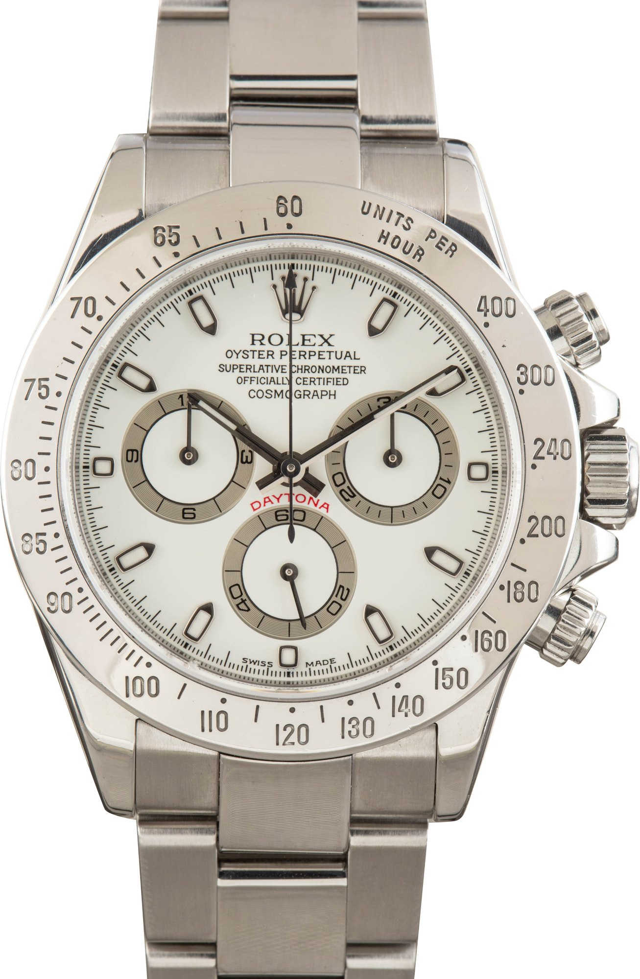 Juliet Rolex Daytona Chronograph 18k White Gold & Diamonds 40mm