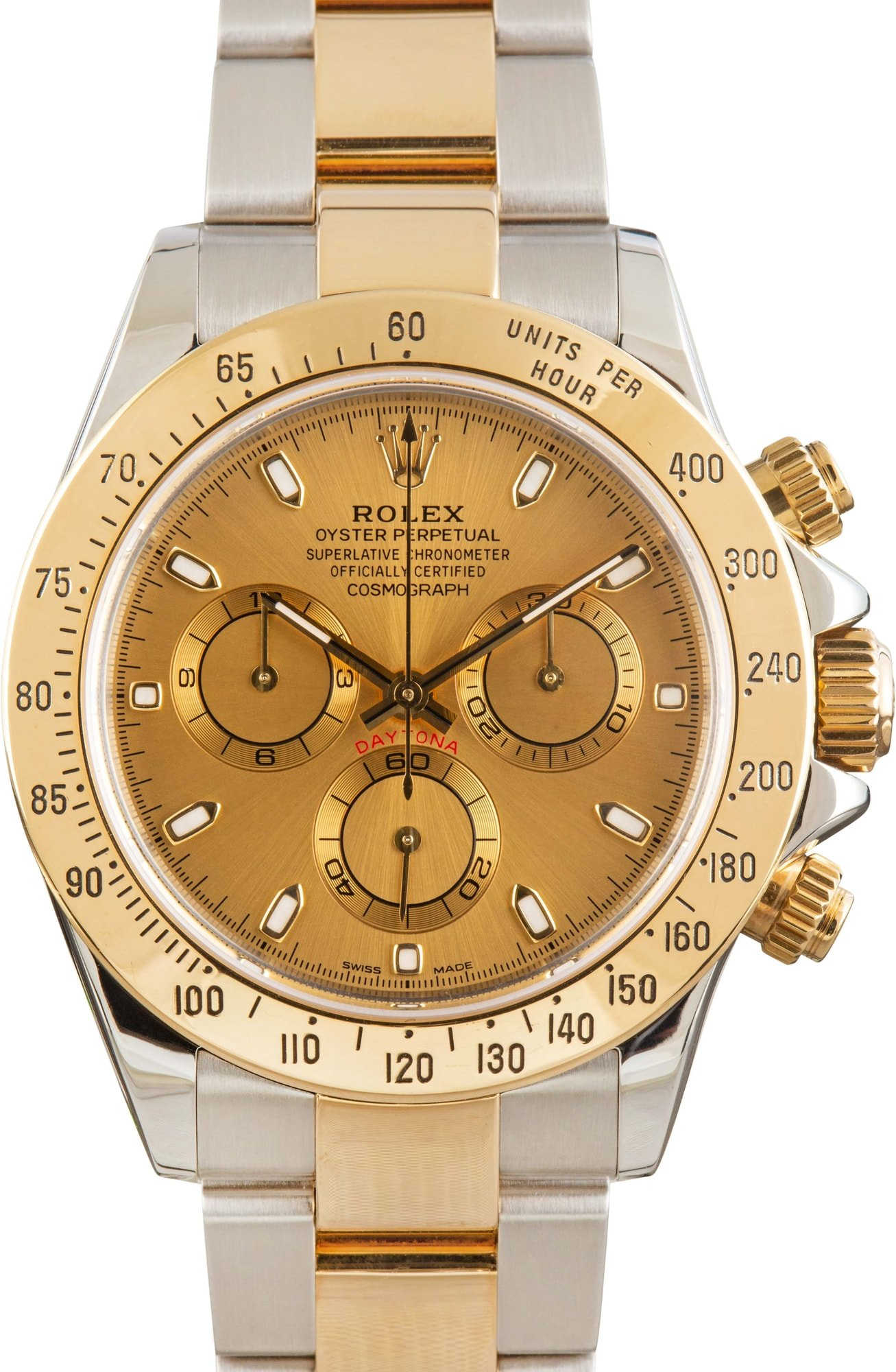 Pre-Owned Rolex Daytona 116523 Champagne Dial