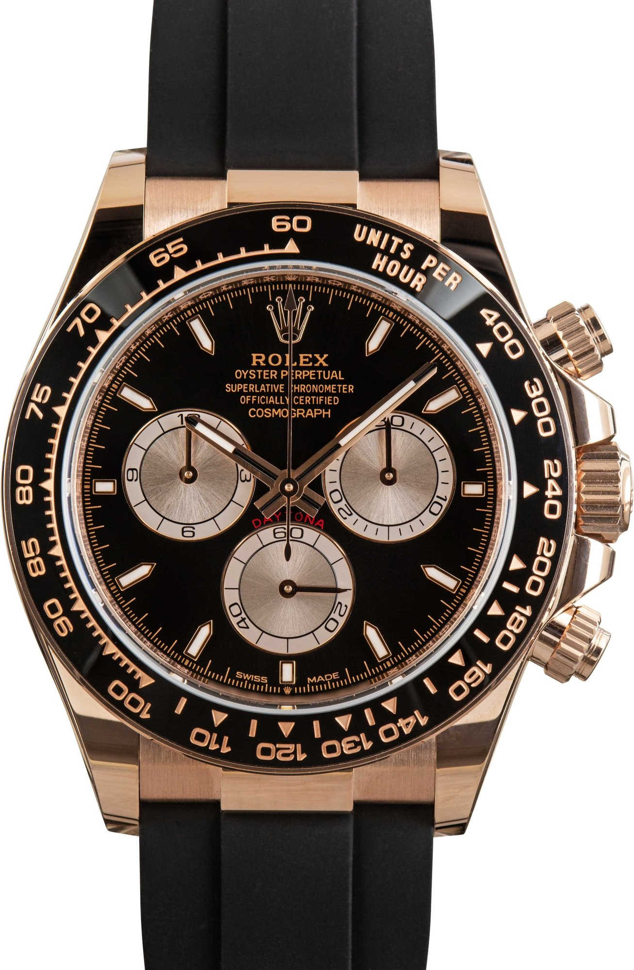 Rolex Daytona 126515 Rose Gold Black Dial