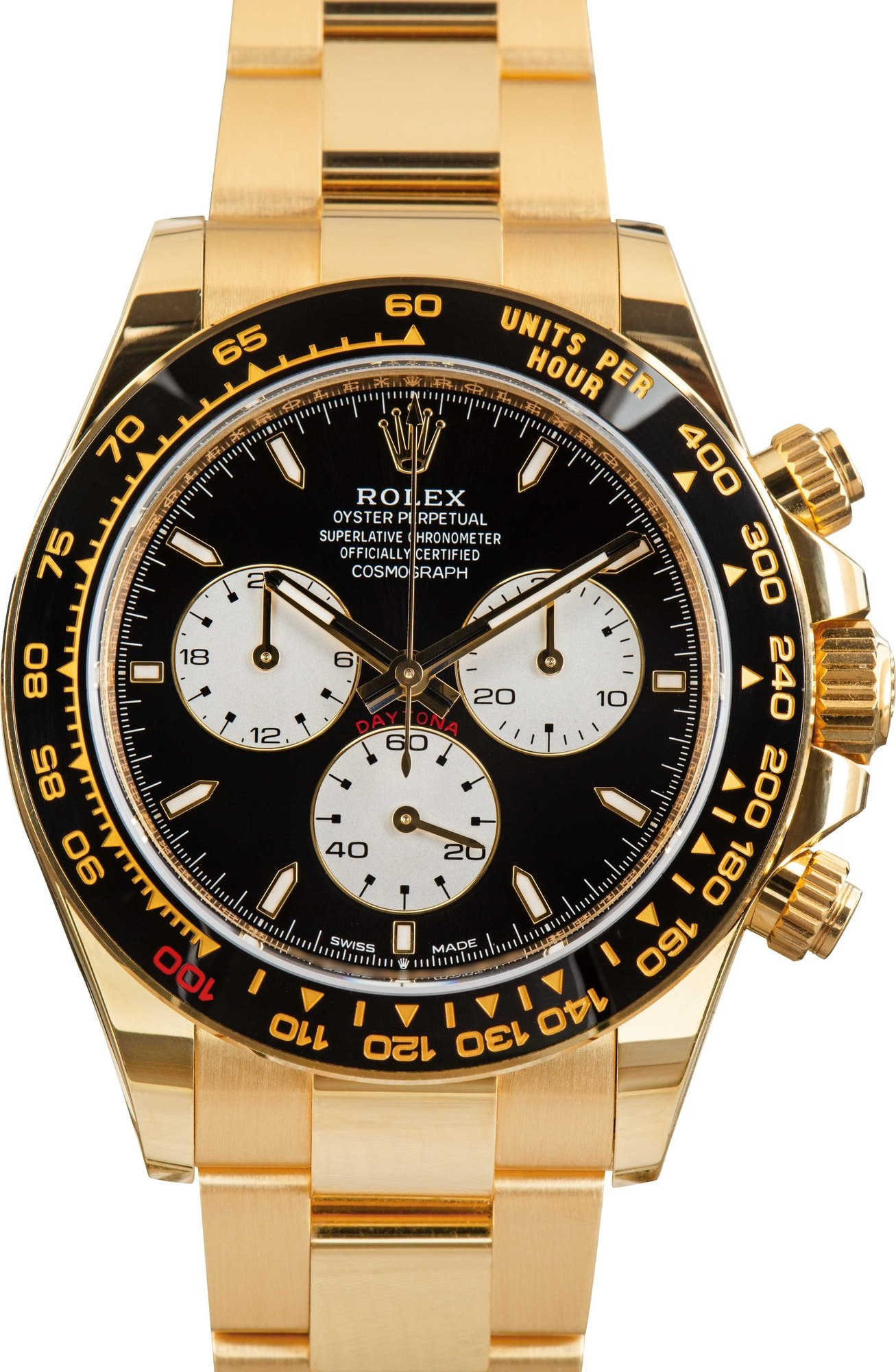 Rolex Cosmograph Daytona 126528LN 18k Yellow Gold Le Mans
