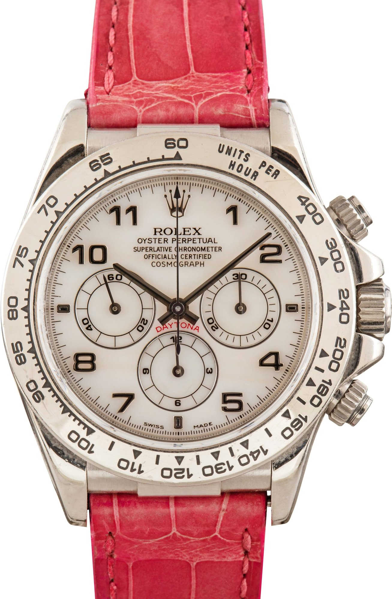 Rolex Daytona 16519 White Arabic Dial