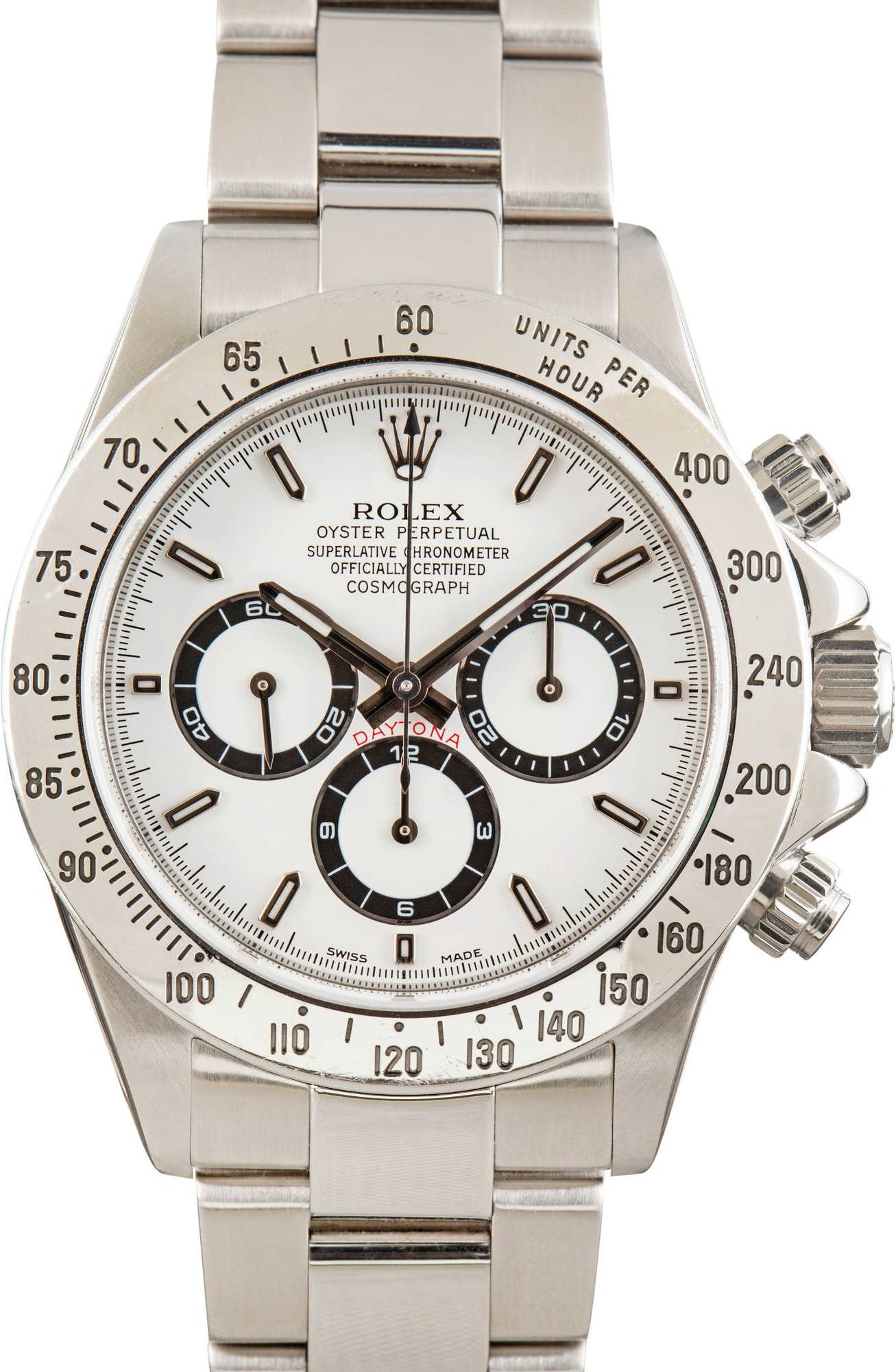 Rolex Daytona 16520 White Dial Zenith Movement
