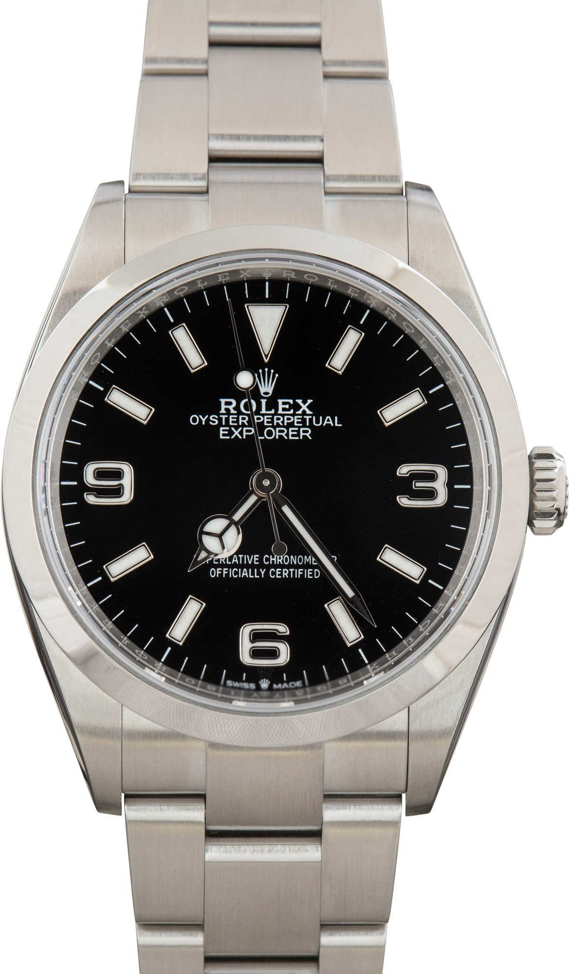 Used Rolex Explorer 124270 Black Dial