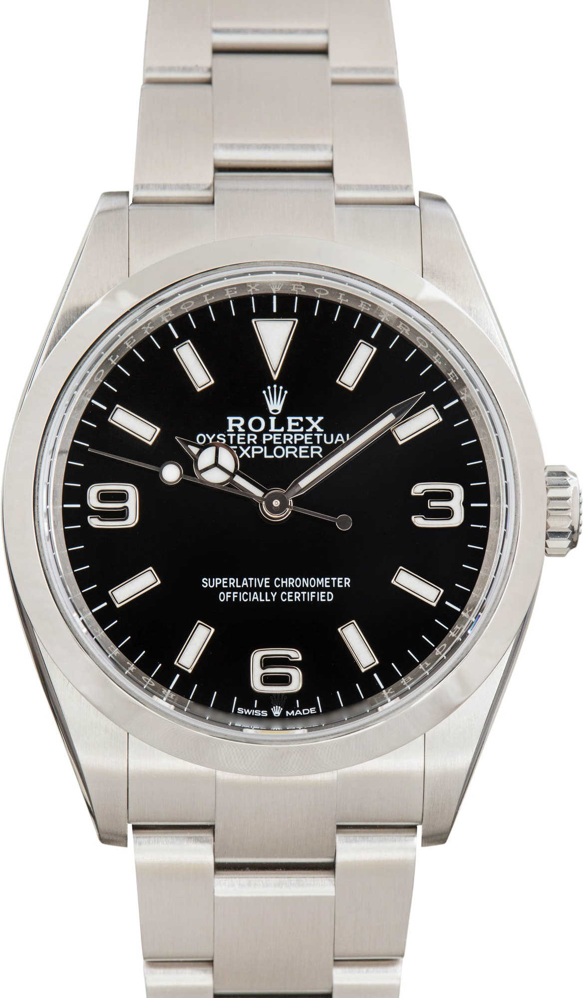 Used Black Dial Rolex Explorer ref 124270
