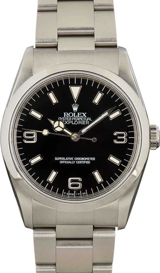 Rolex Explorer 14270 Smooth Bezel