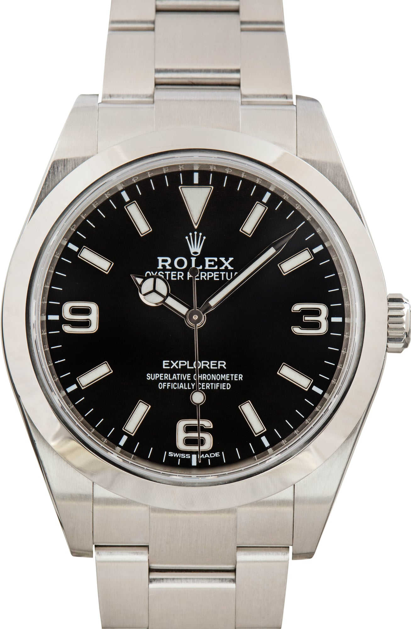 Used Rolex Explorer Ref 214270 Stainless Steel