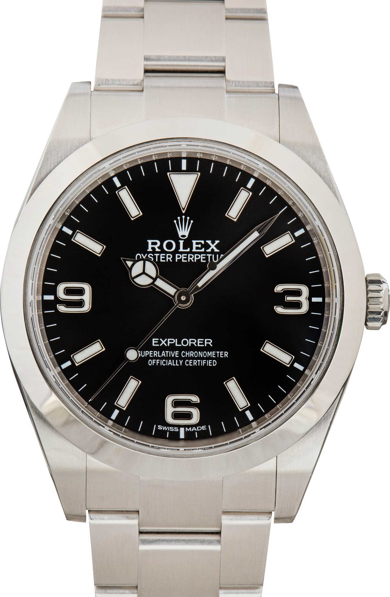 Rolex Explorer 214270 Stainless Steel Oyster Band