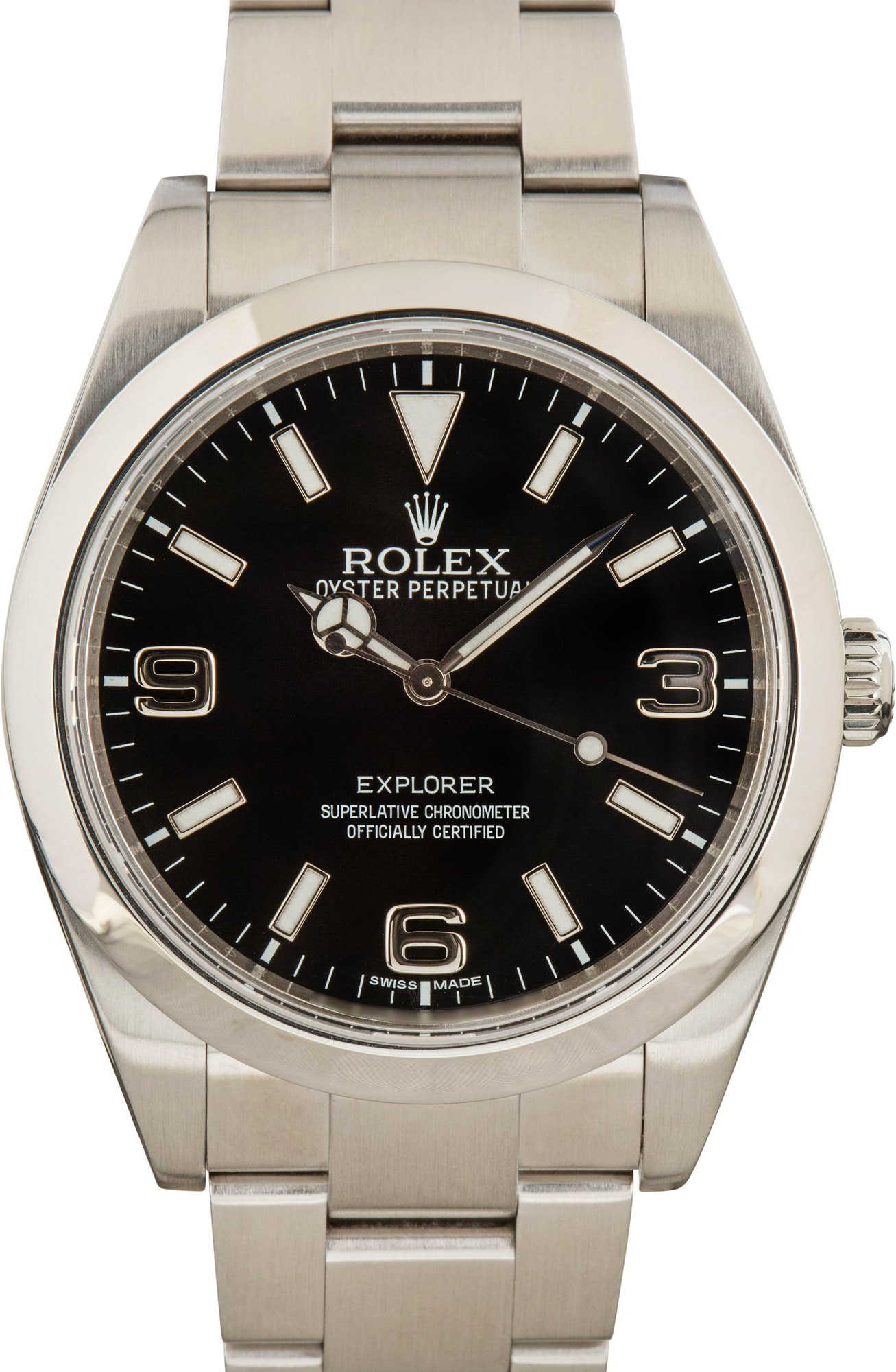Rolex Explorer 214270 Mark I Black Arabic Dial