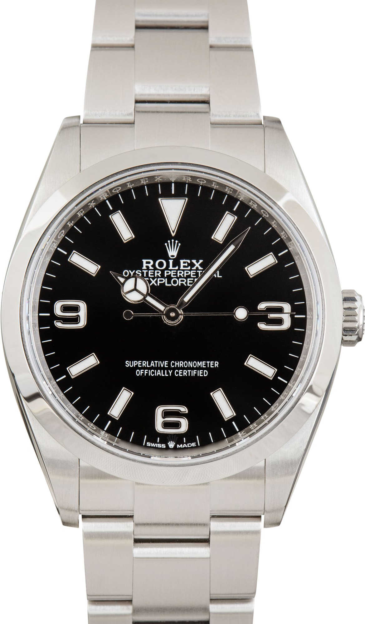 Pre-Owned Rolex Explorer 124270 Black