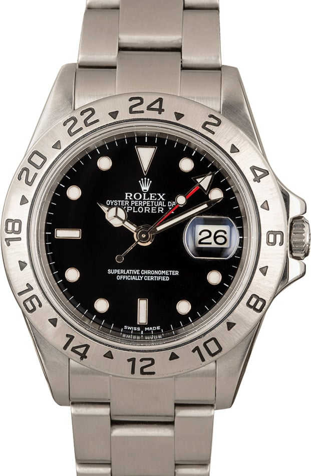 PreOwned Rolex Steel Explorer 16570 Oyster Bracelet