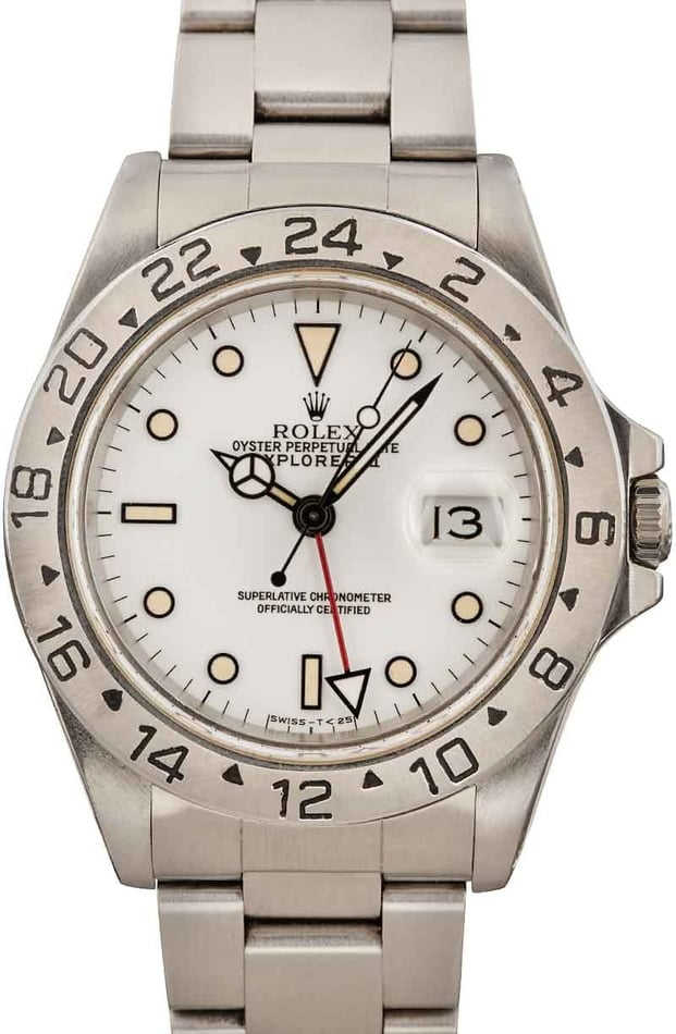 Men's Rolex Explorer II Ref 16570 Steel Oyster