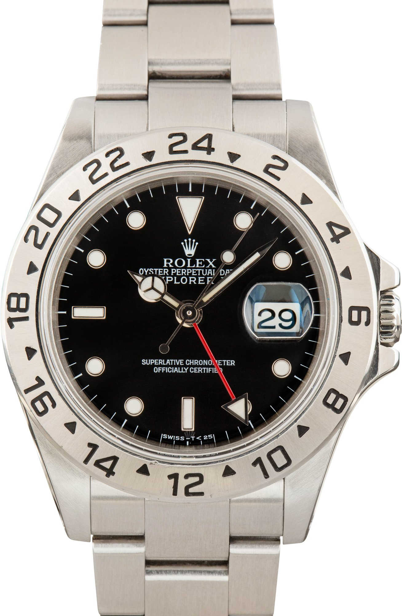 Rolex Explorer II Ref 16570 Black Dial