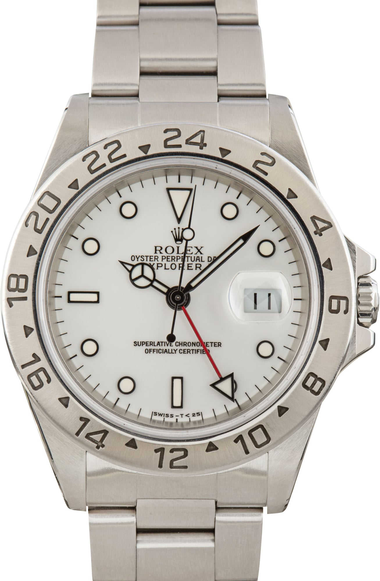 180674 Rolex Explorer II Ref 16570 White Polar Dial