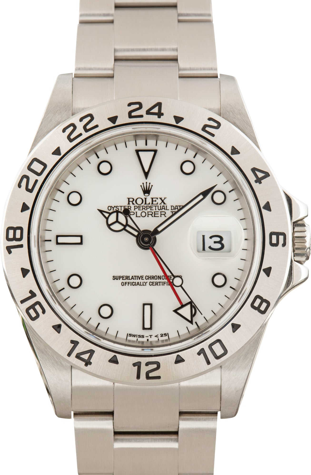 Used White Polar Rolex Explorer II Ref 16570