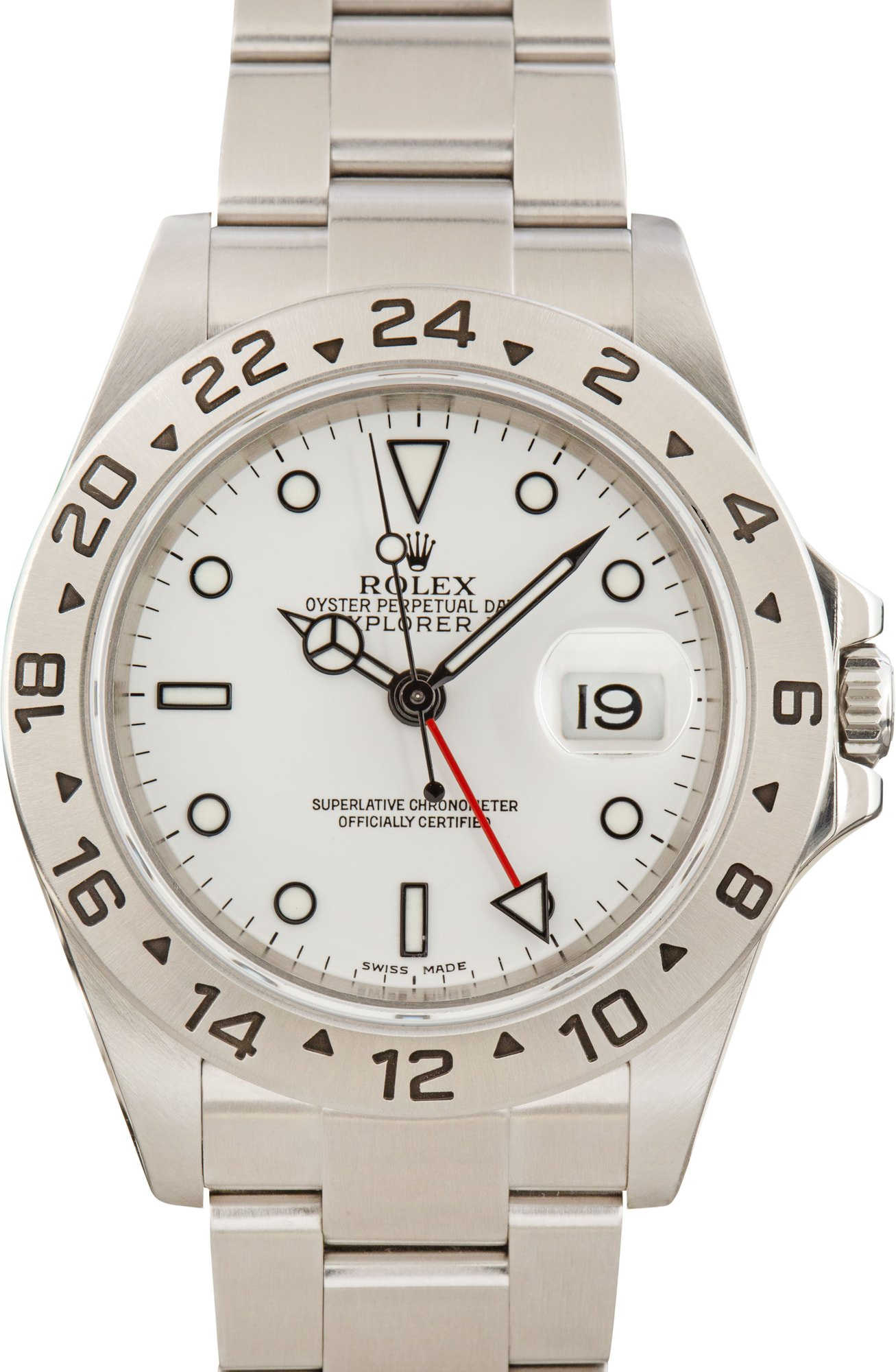 Rolex Explorer II Ref 16570 White Dial