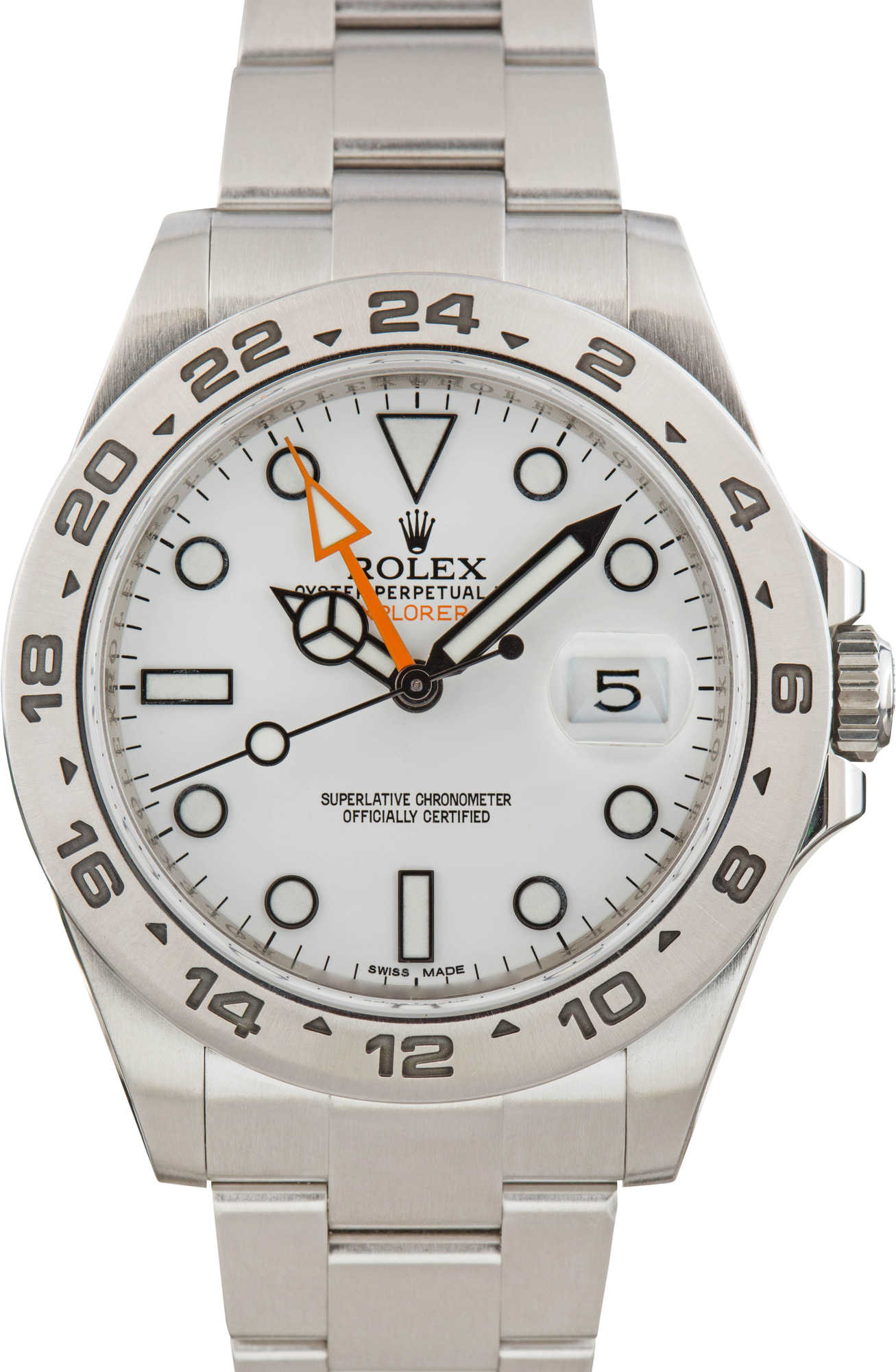 Rolex Explorer II 216570 White 42MM