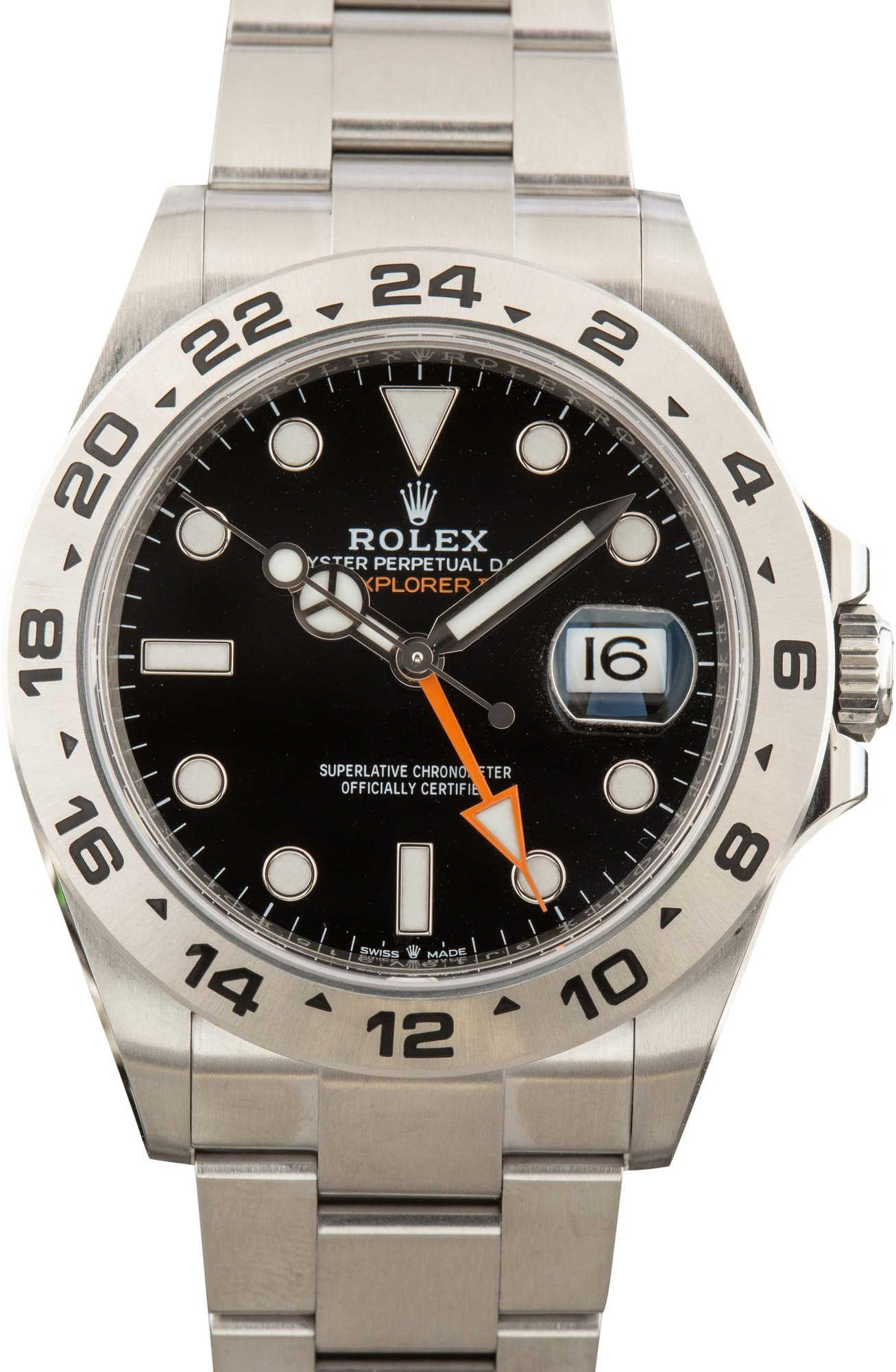 Rolex Explorer II Ref 226570 Black Chromalight Dial