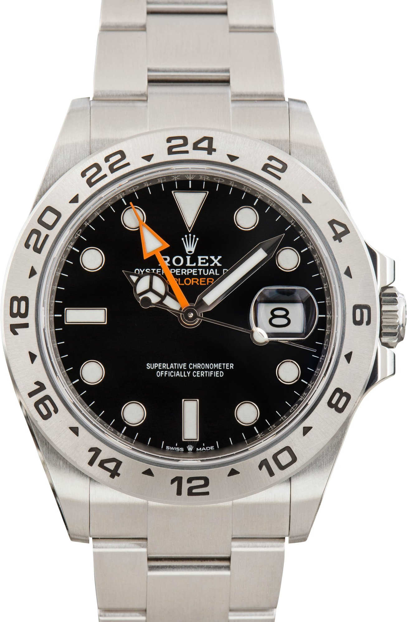 Rolex Explorer II Black Dial 226570 Steel Oyster